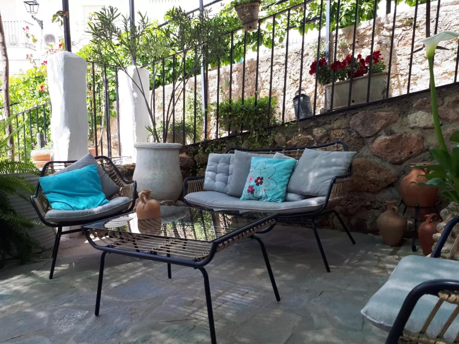 Balcony/Terrace in La Posada Amena