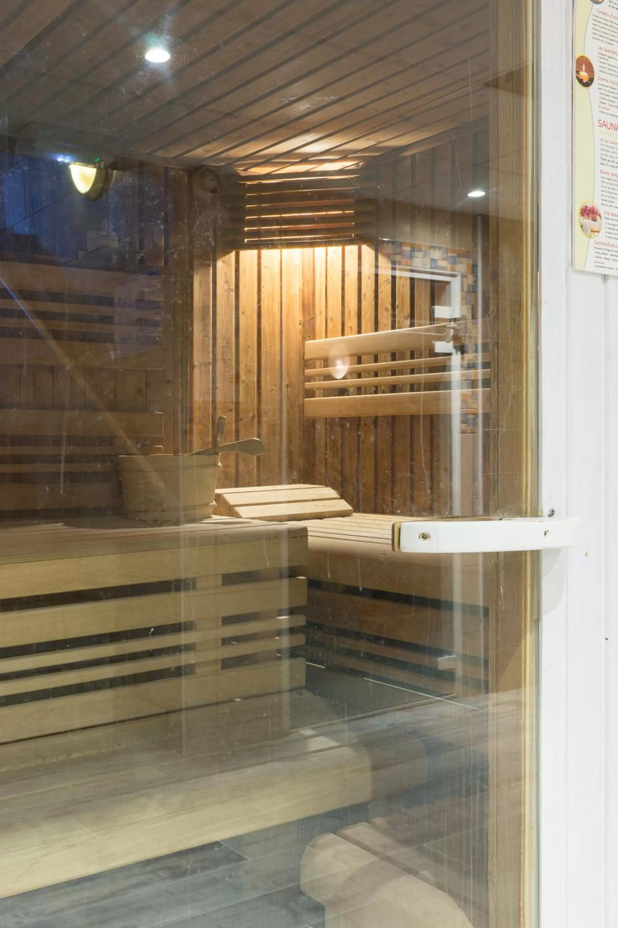 Sauna in Villa Odette