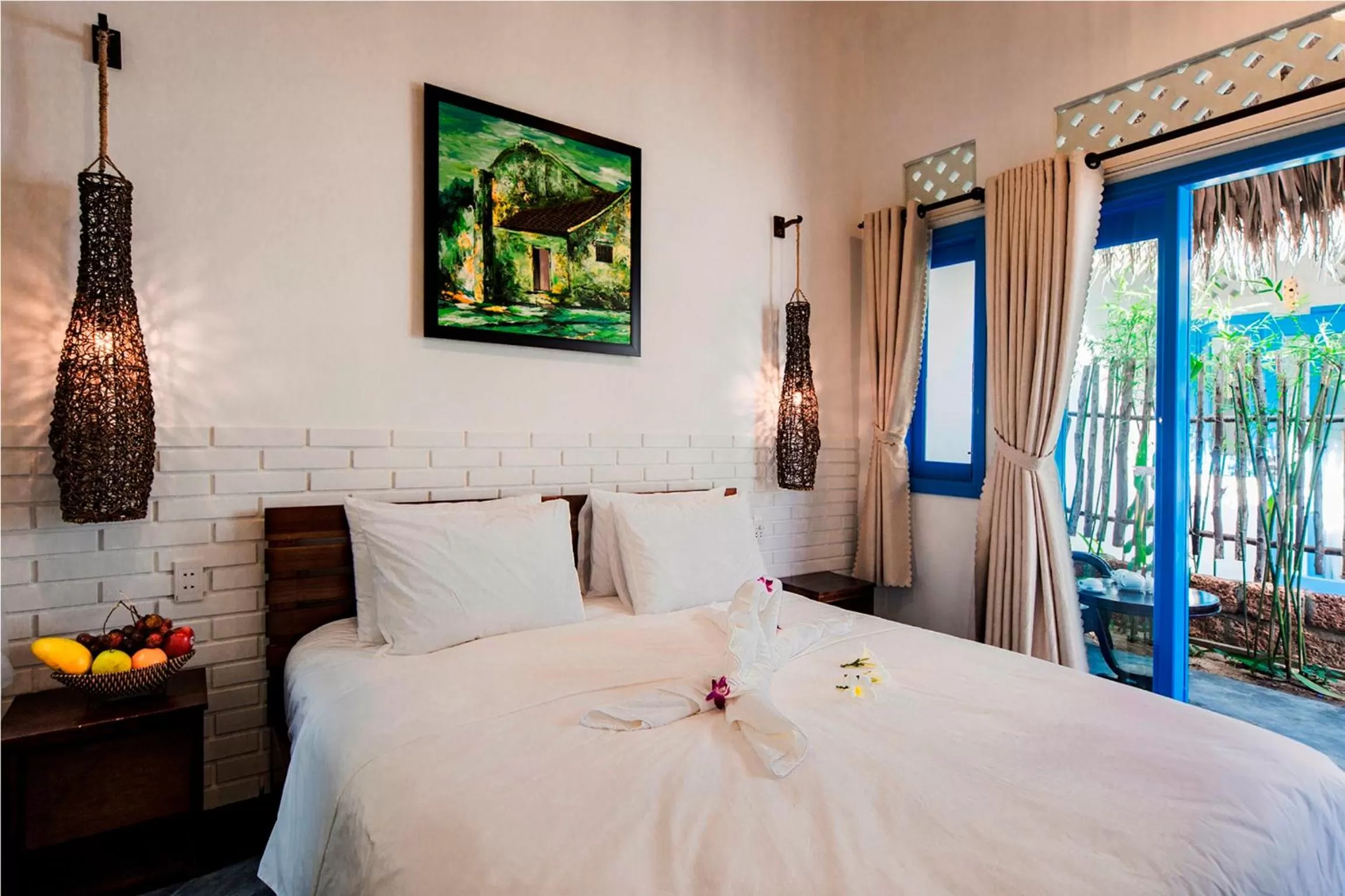 Bedroom, Bed in Cashew Tree Bungalow