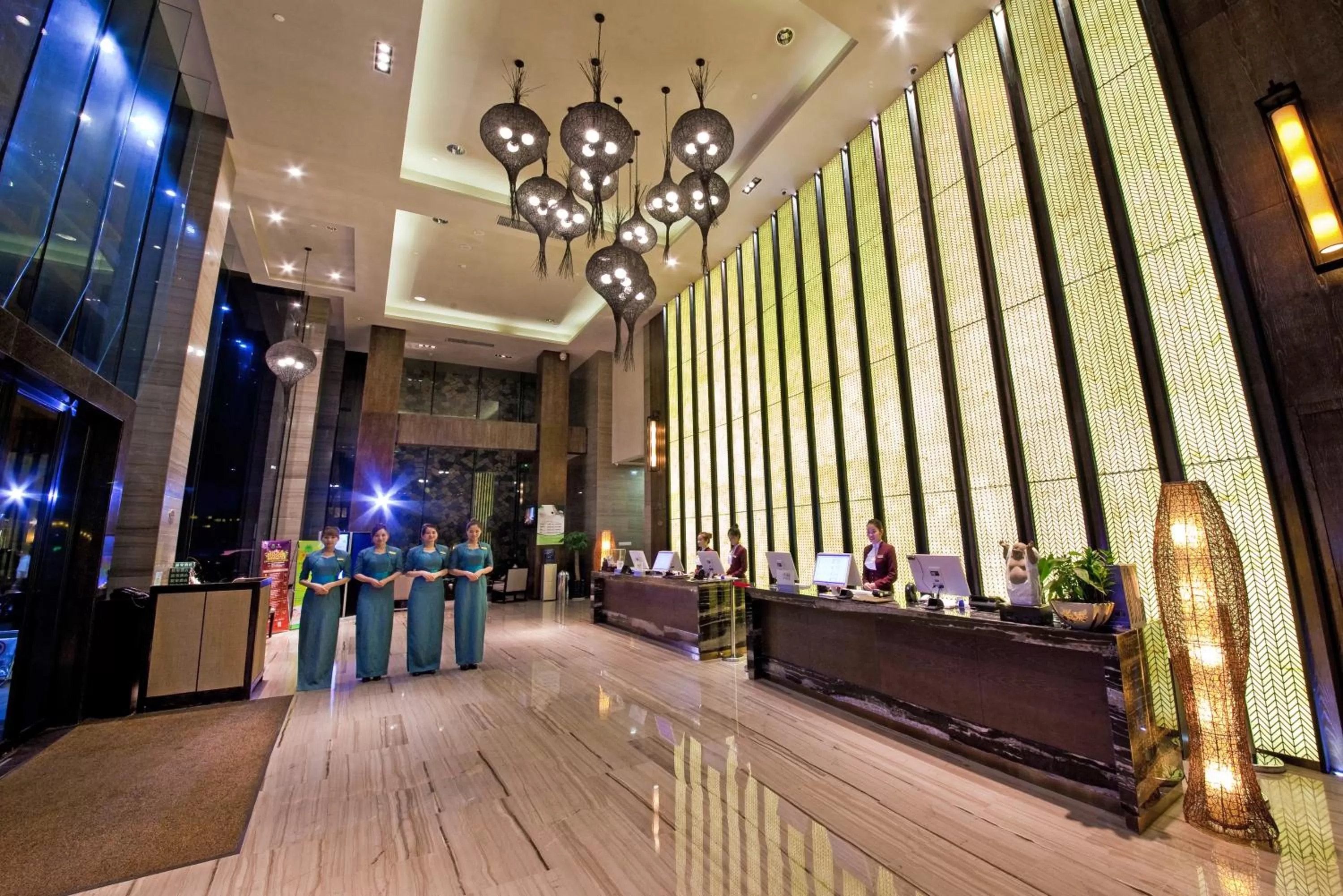 Lobby or reception in Zhuhai Palm Spring Hotel