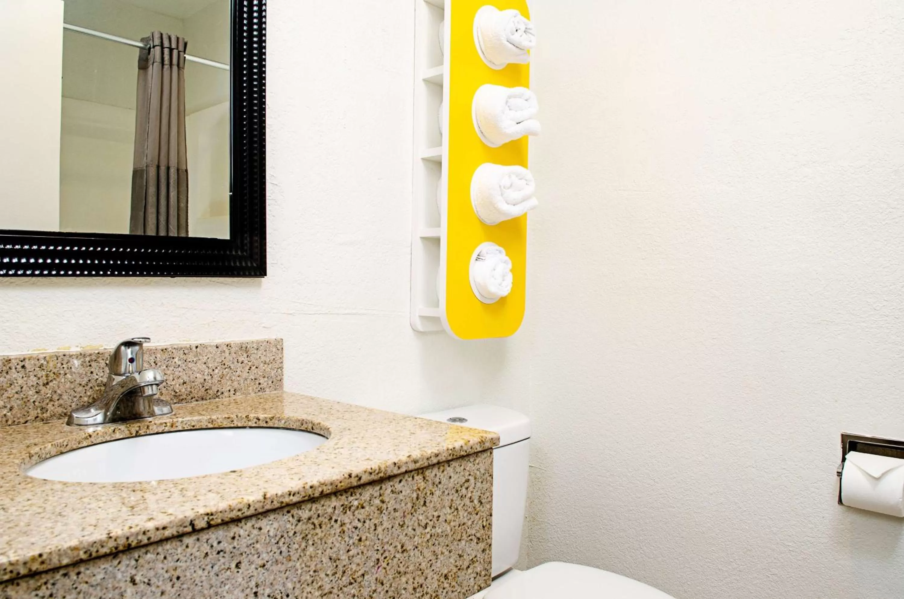 Bathroom in Motel 6-Modesto, CA - Downtown