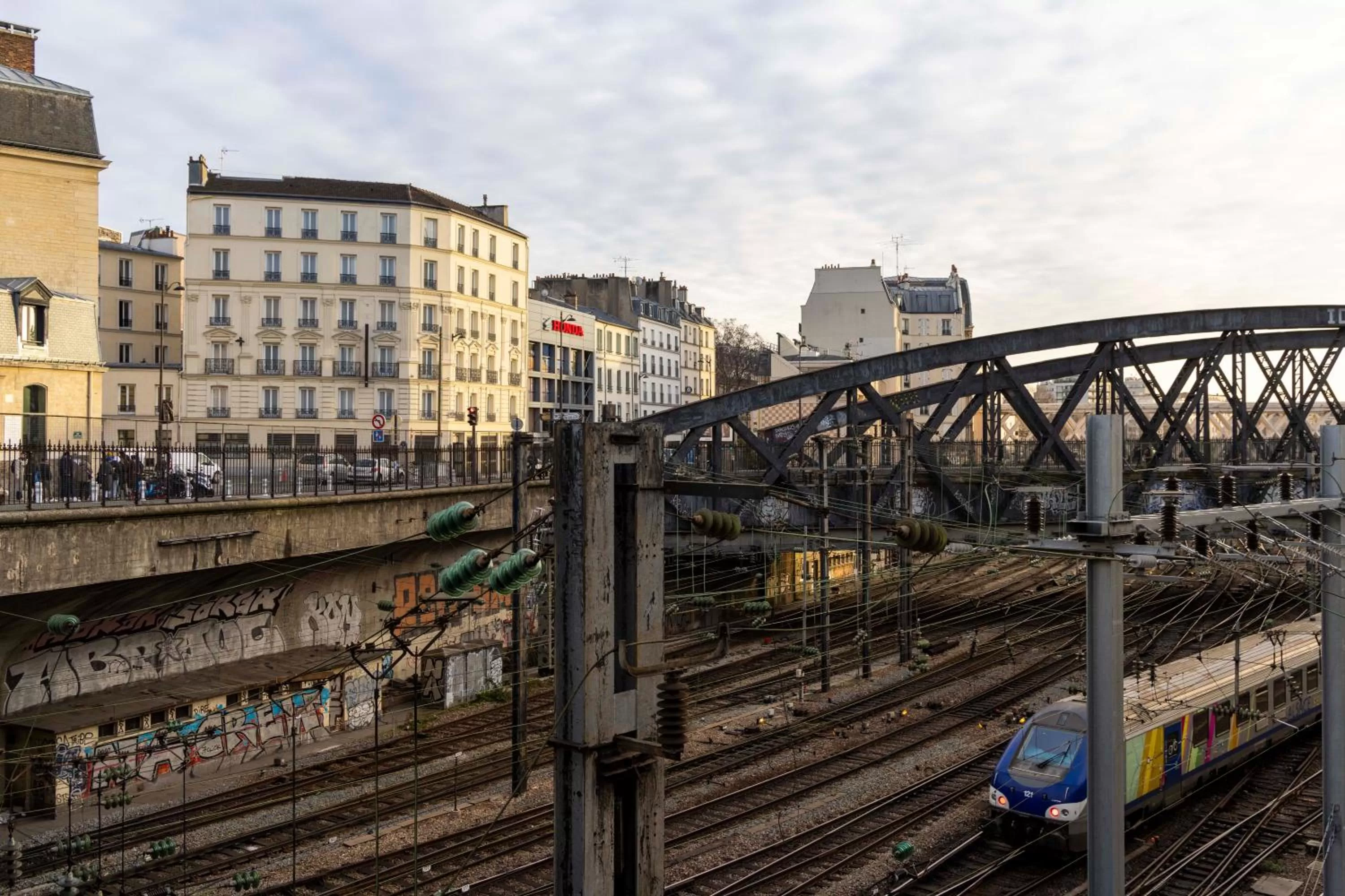 City view in Hotel de l'Aqueduc