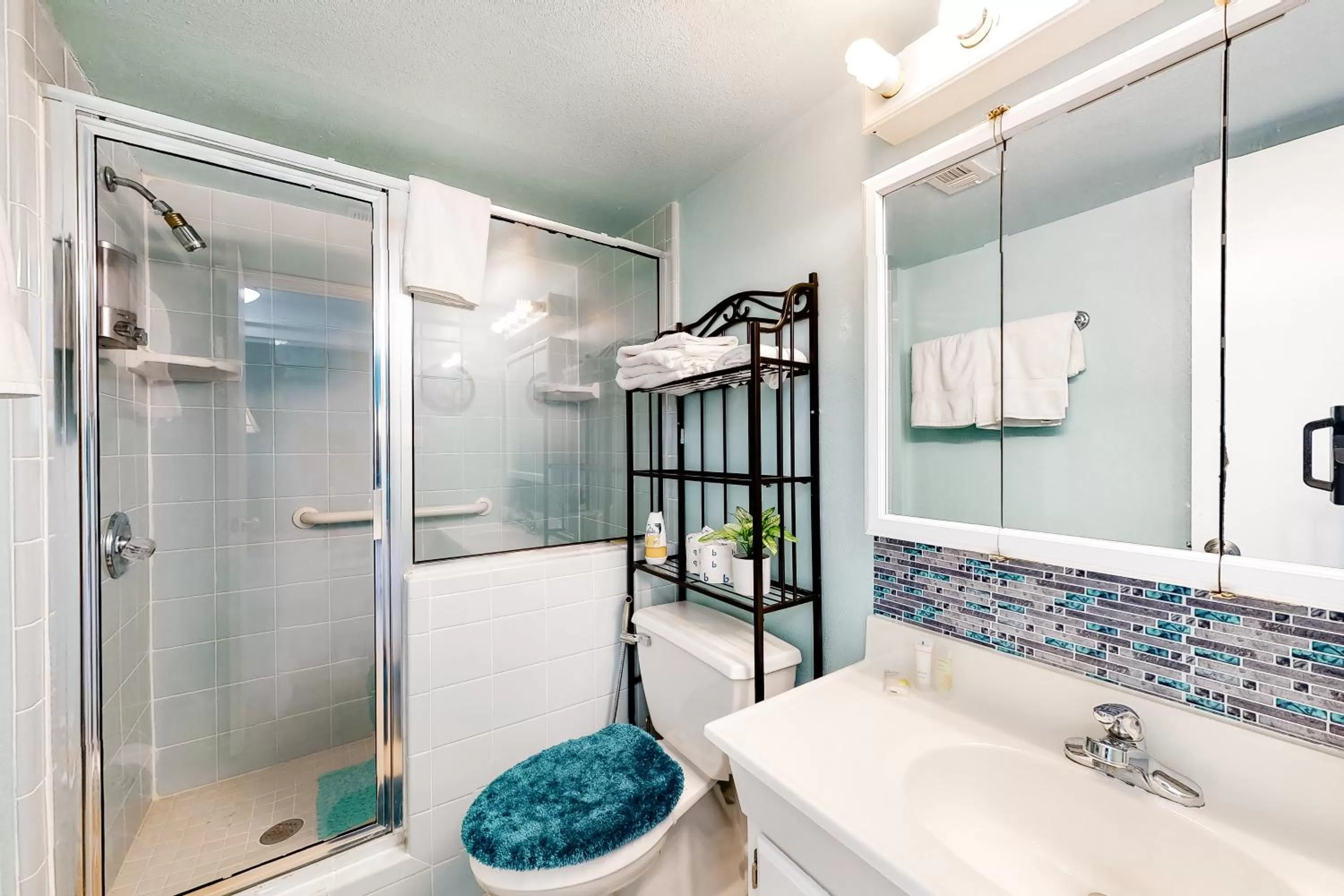 Bathroom in Seawall Apartments