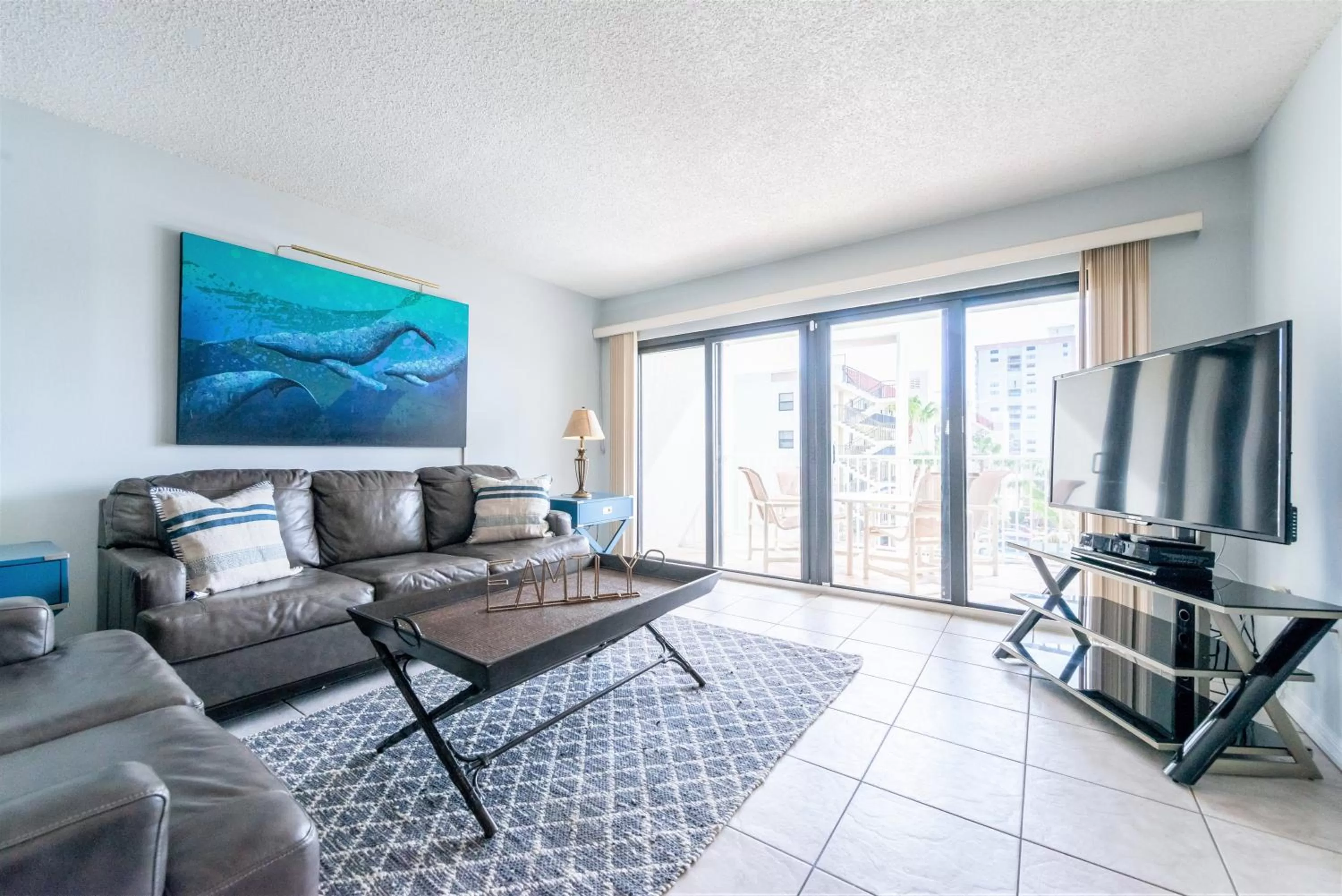 Living room, Seating Area in Sandcastles