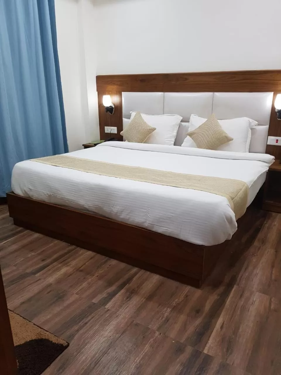 Night, Bed in Hotel The Paal