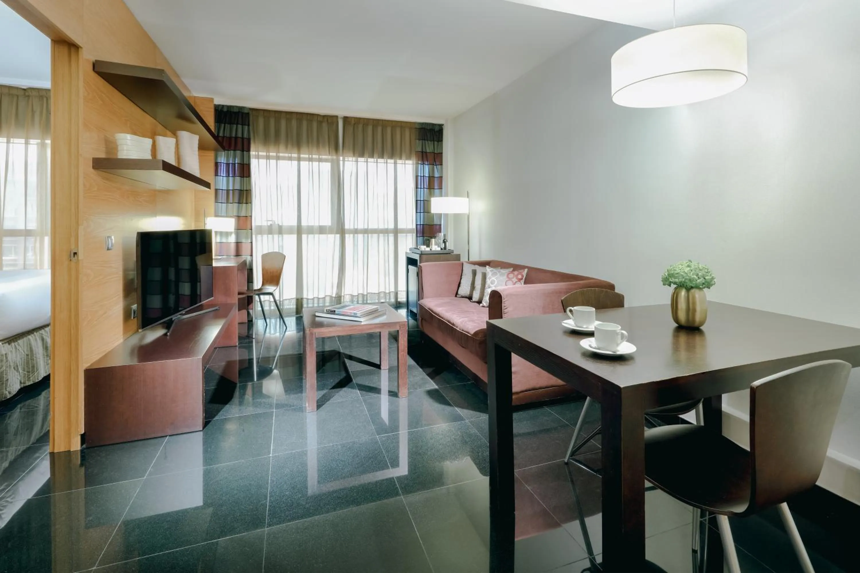 Living room in Hesperia Fira