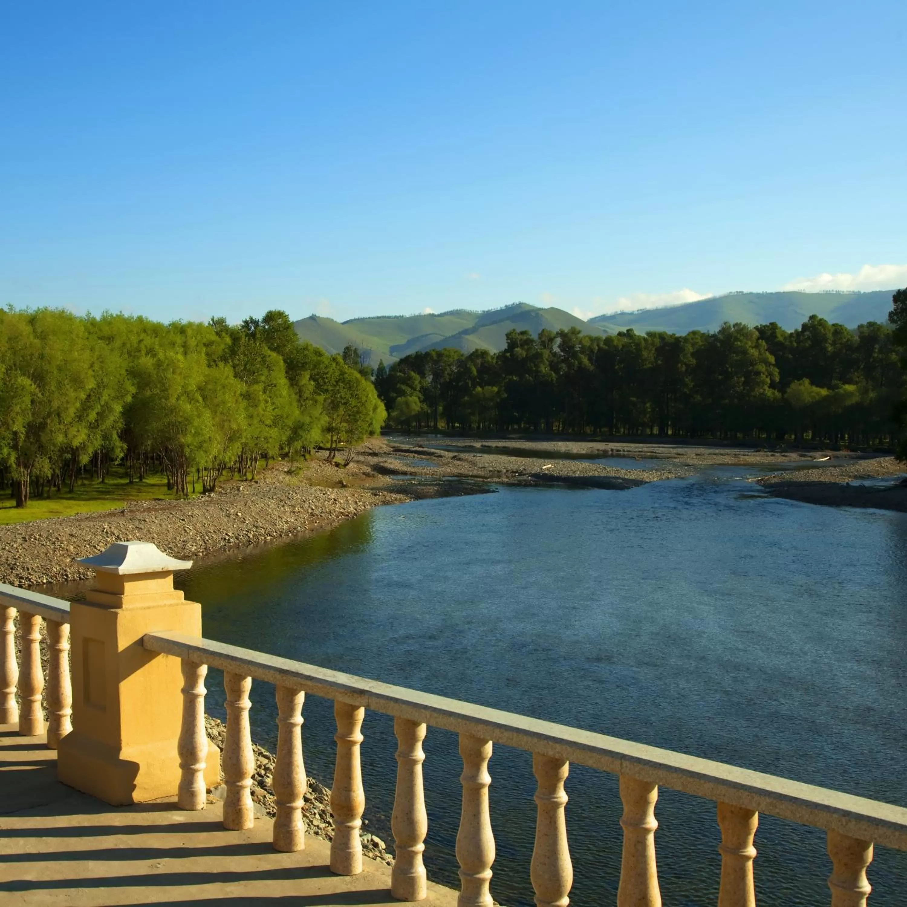 River view in Terelj Hotel & Spa