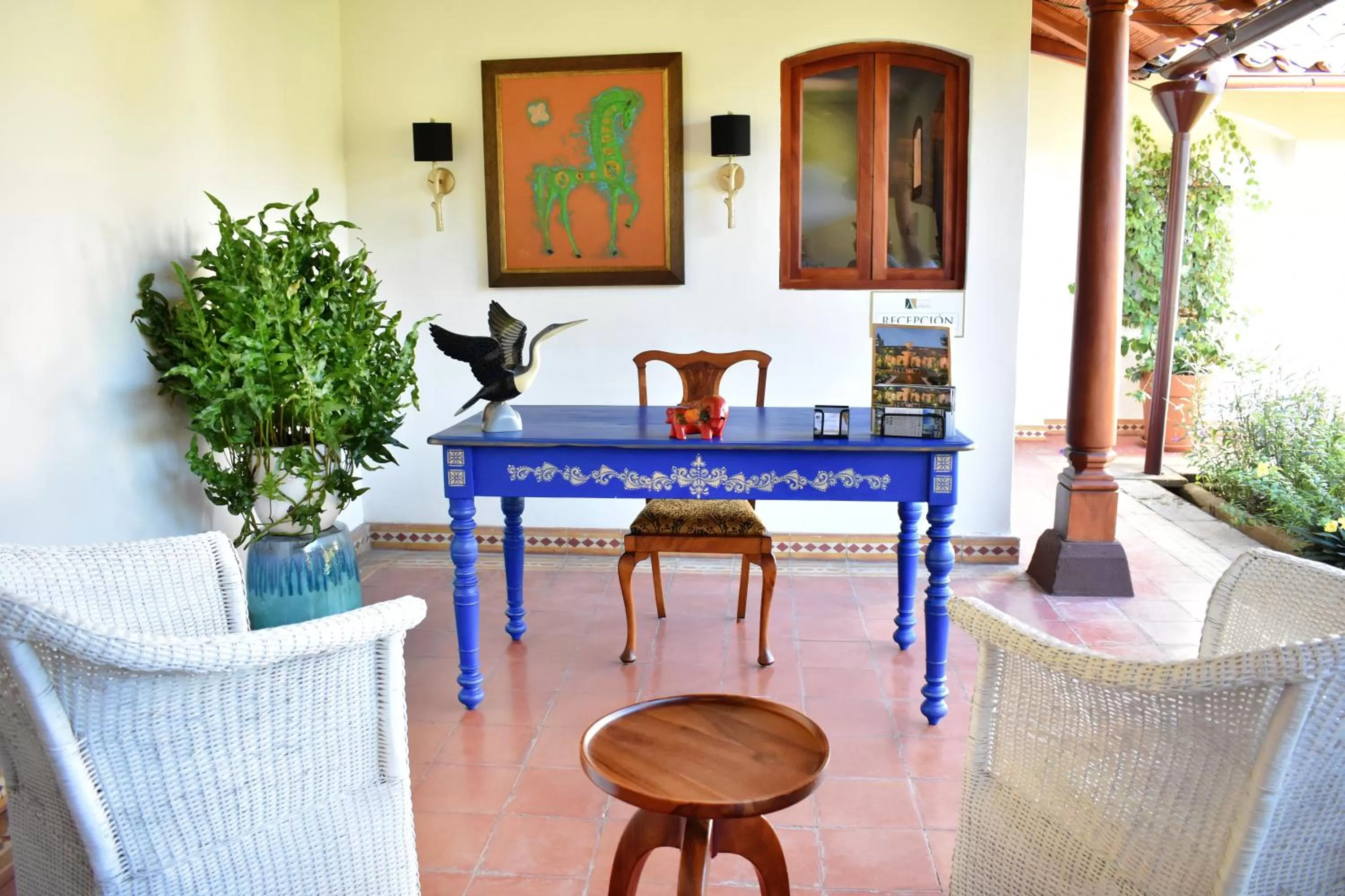 Area and facilities in Hotel Boutique Adela