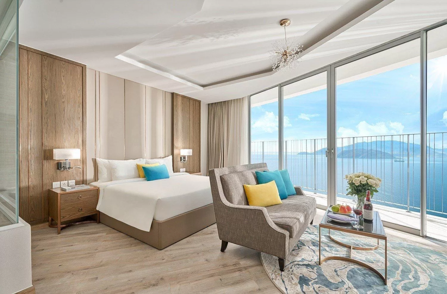 King Suite with Ocean View in NKH Panorama Grand Residences Nha Trang