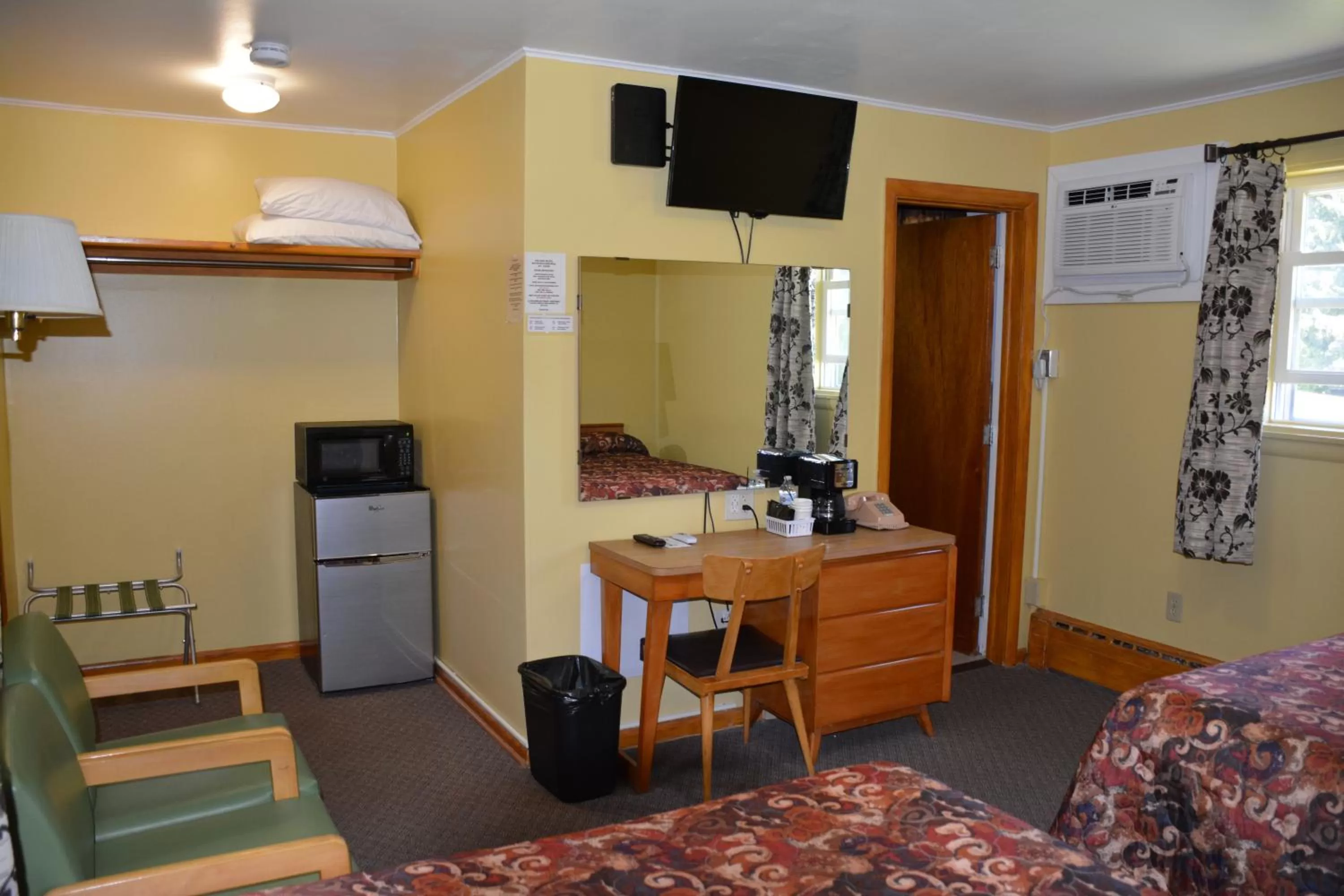 Seating area in The Village Motel