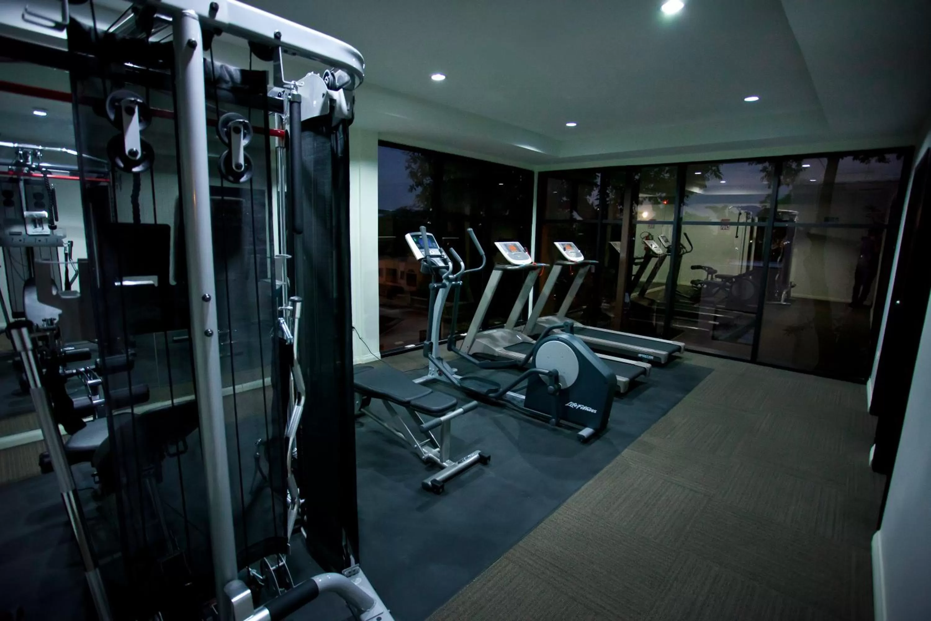 Fitness centre/facilities in Hotel Los Andes