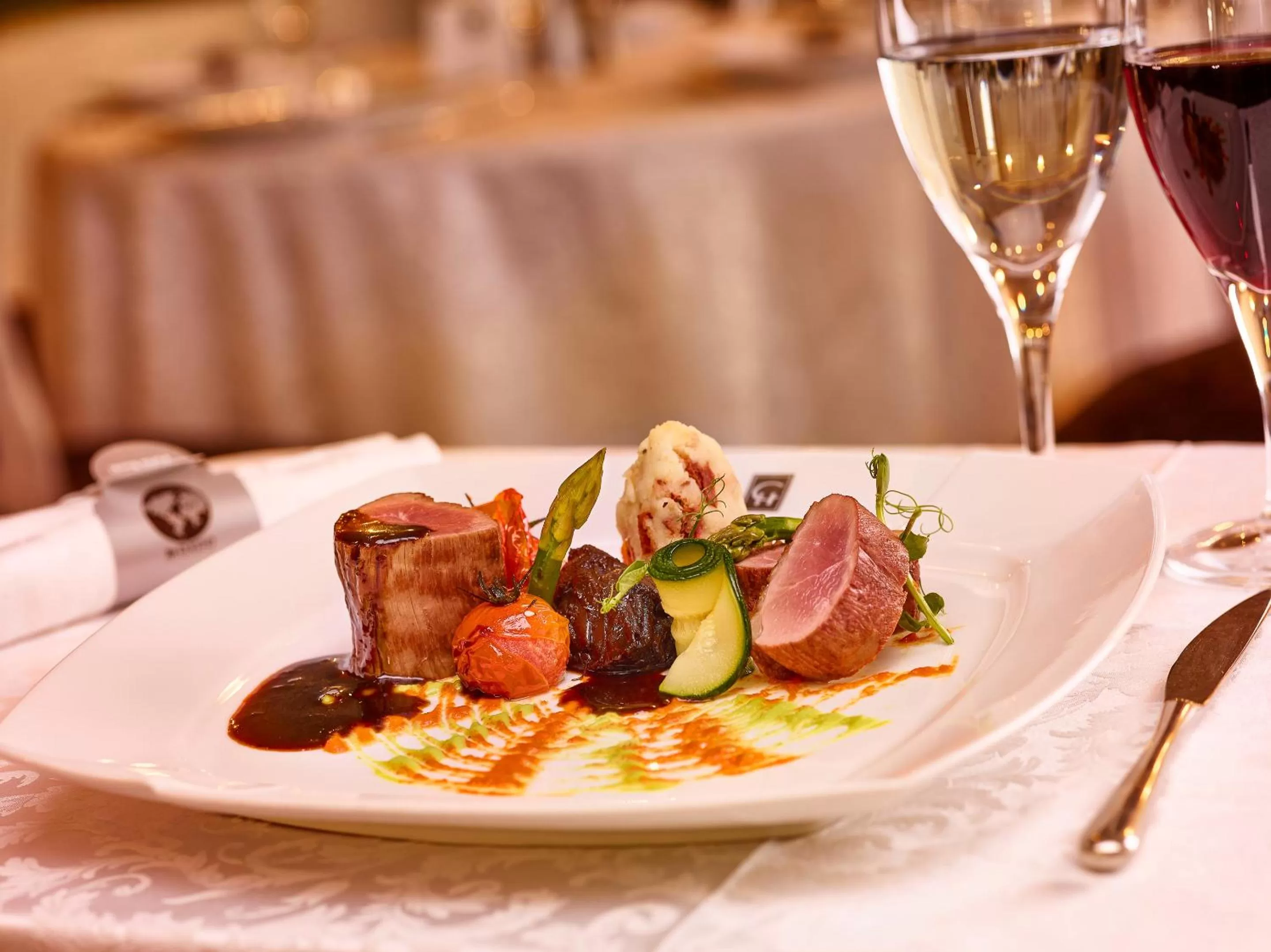 Food close-up in Continental Forum Arad