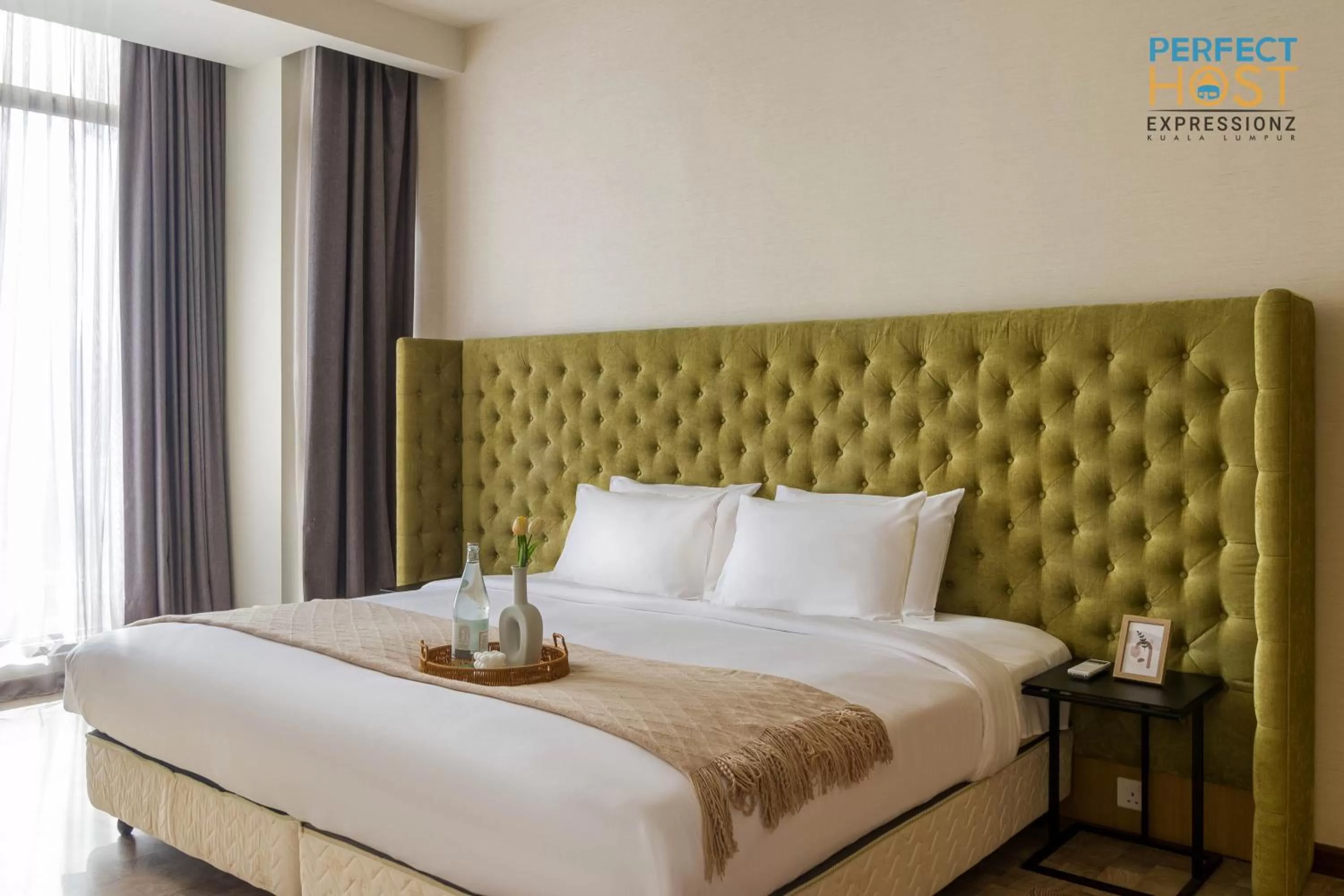 Bedroom in Expressionz Suites KL by Perfect Host
