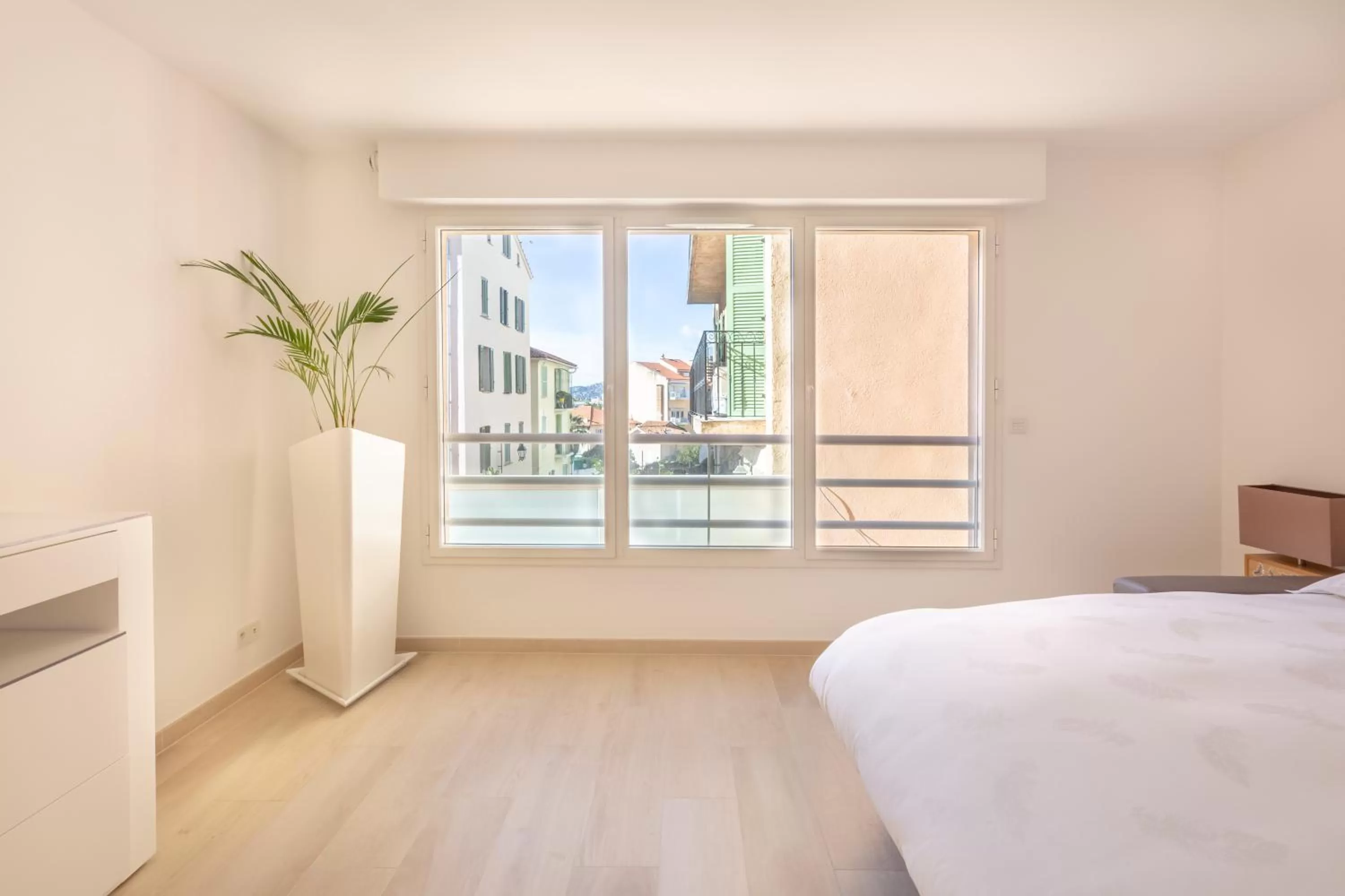 City view, Bed in Traverse Des Artistes