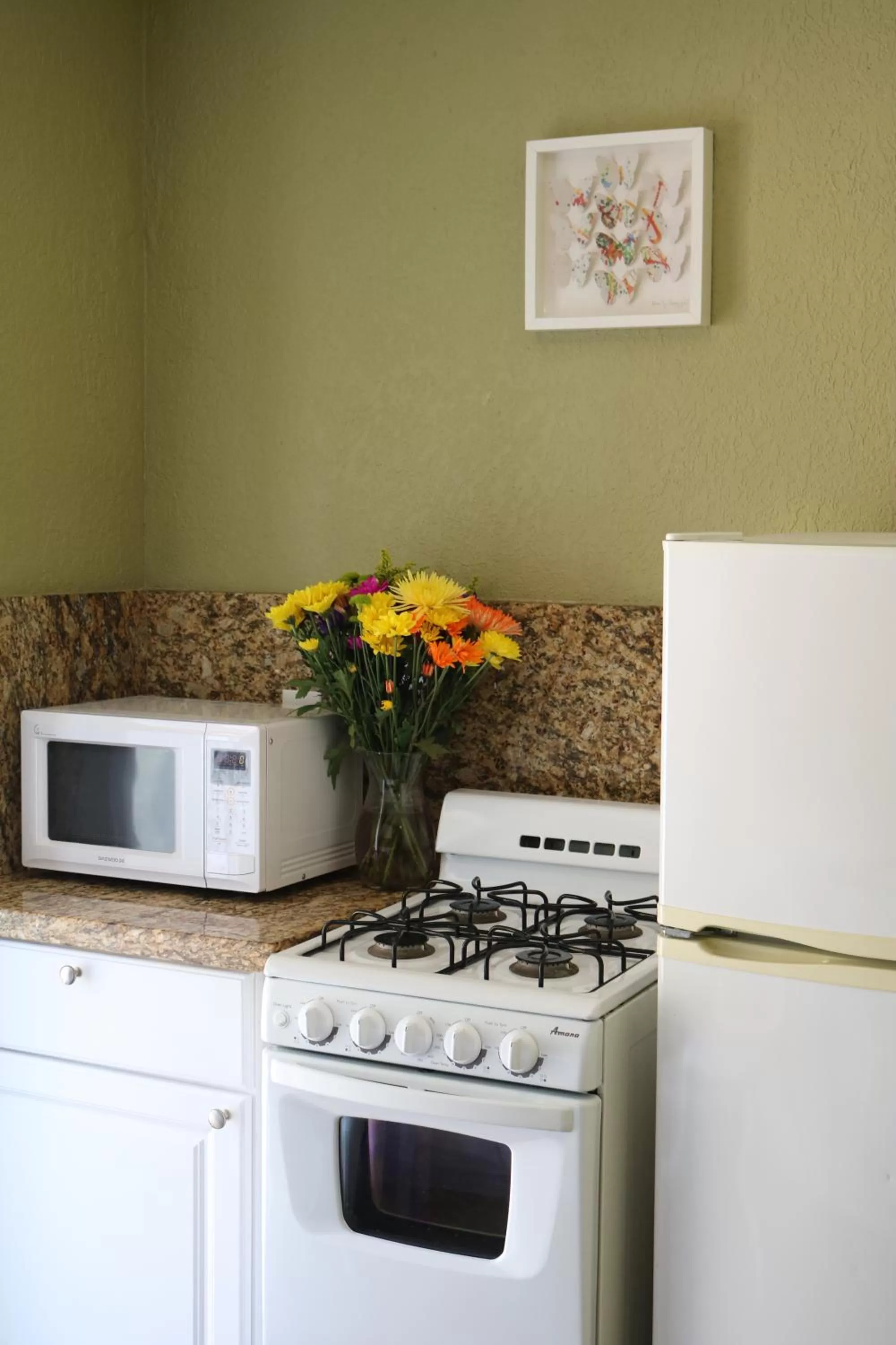 Kitchen or kitchenette in Ocean Drive Villas