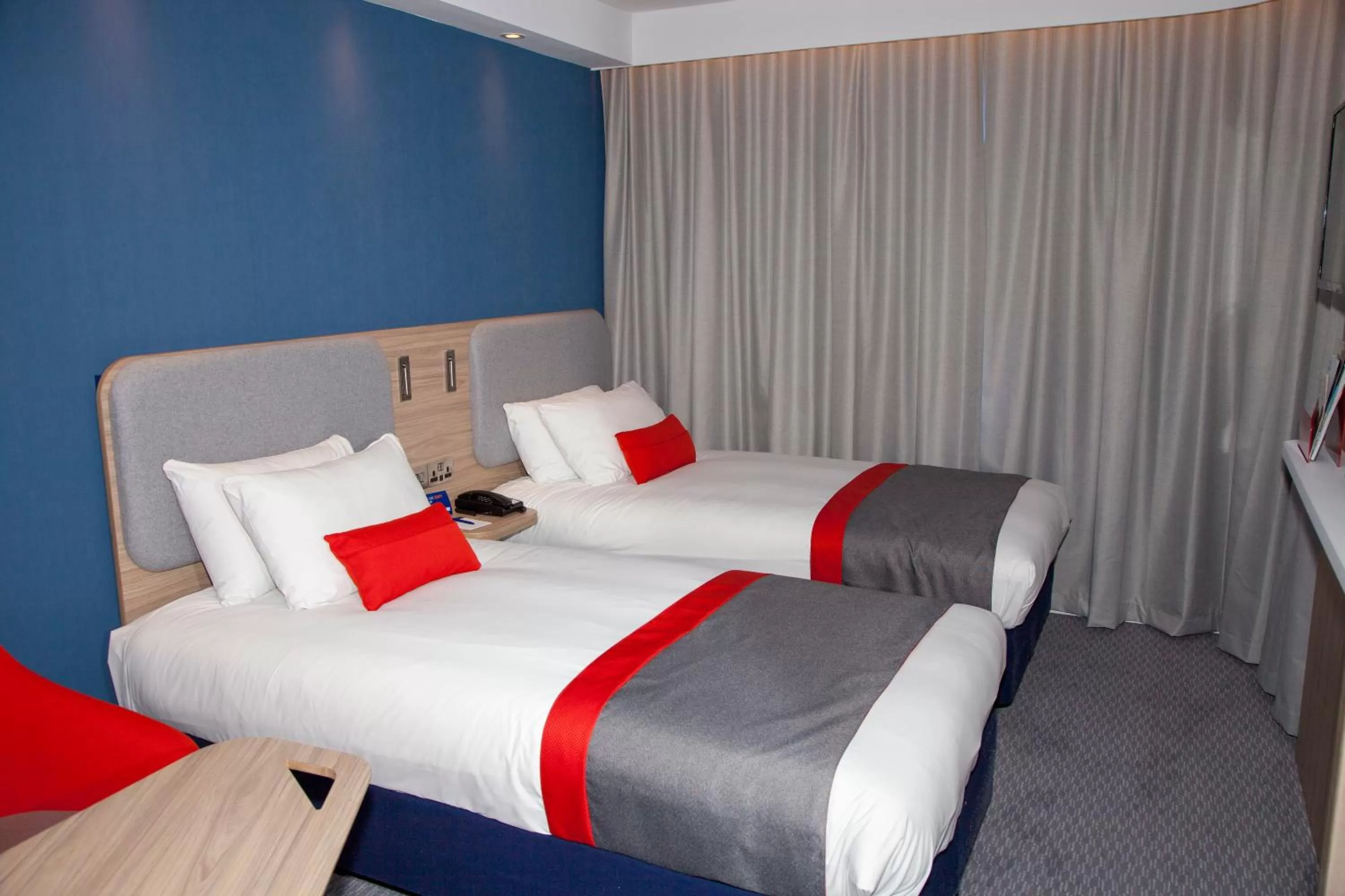 Photo of the whole room, Bed in Holiday Inn Express Cardiff Bay by IHG