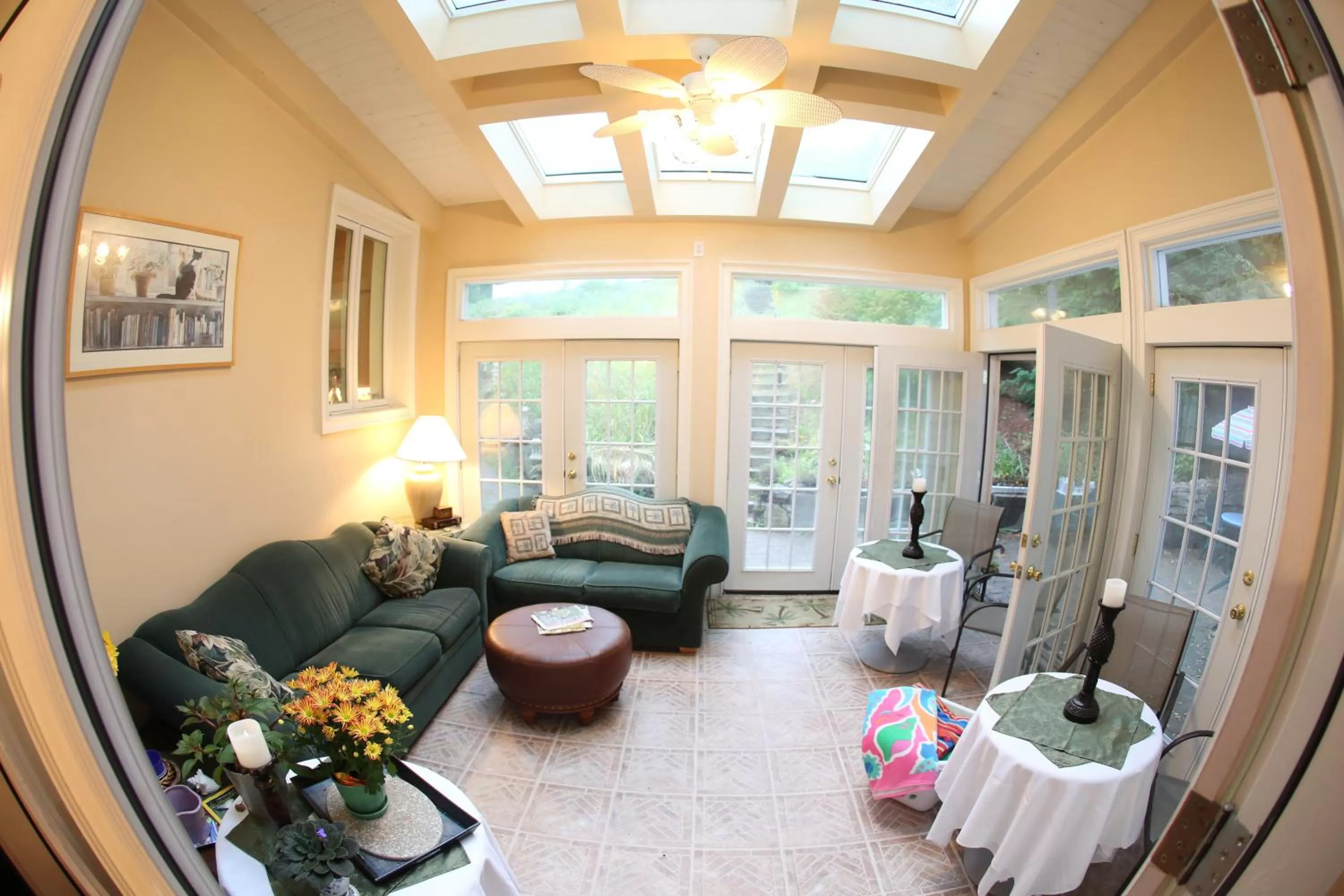 Solarium in Center Harbor Sutton House B & B