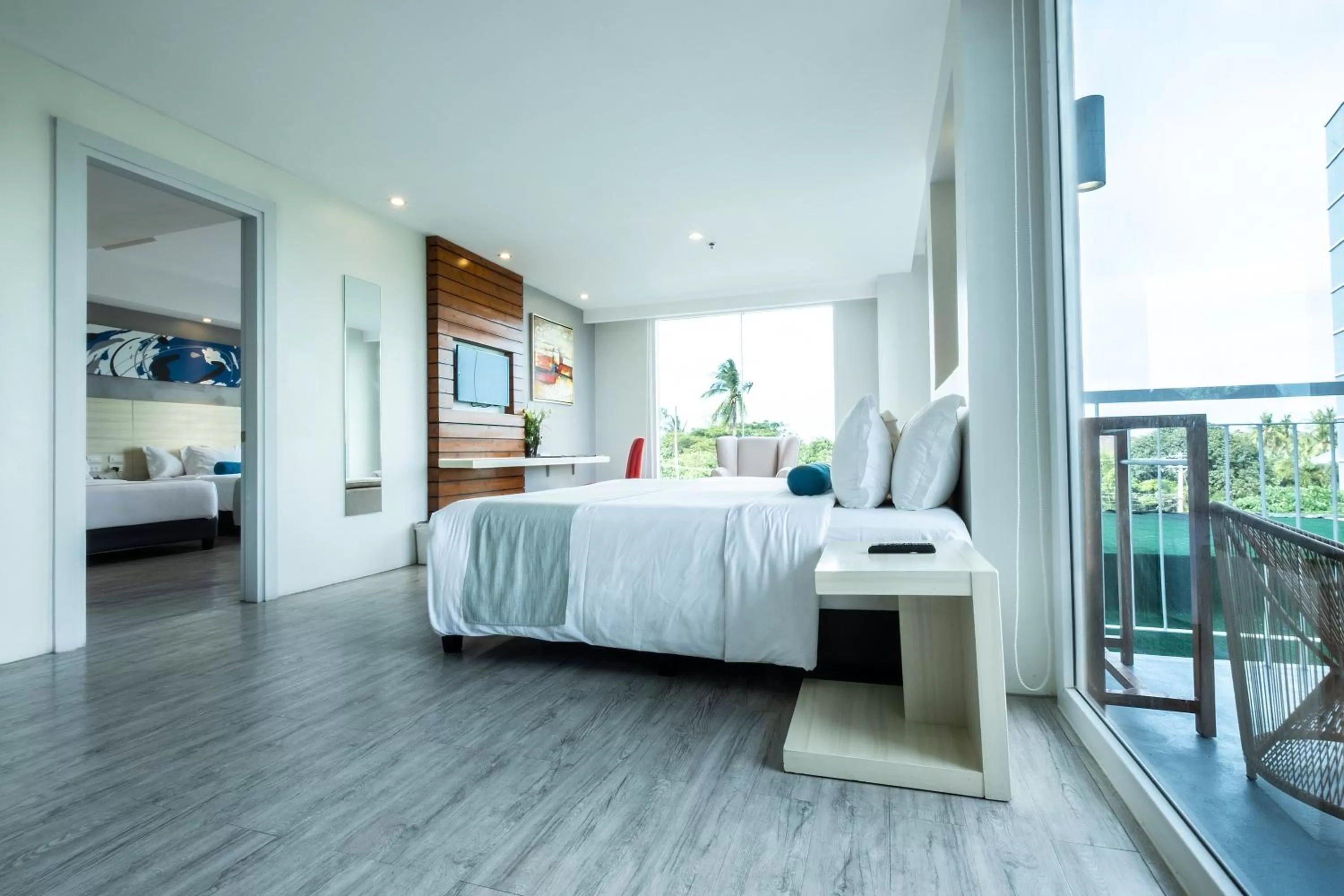 Bed in Solea Mactan Resort