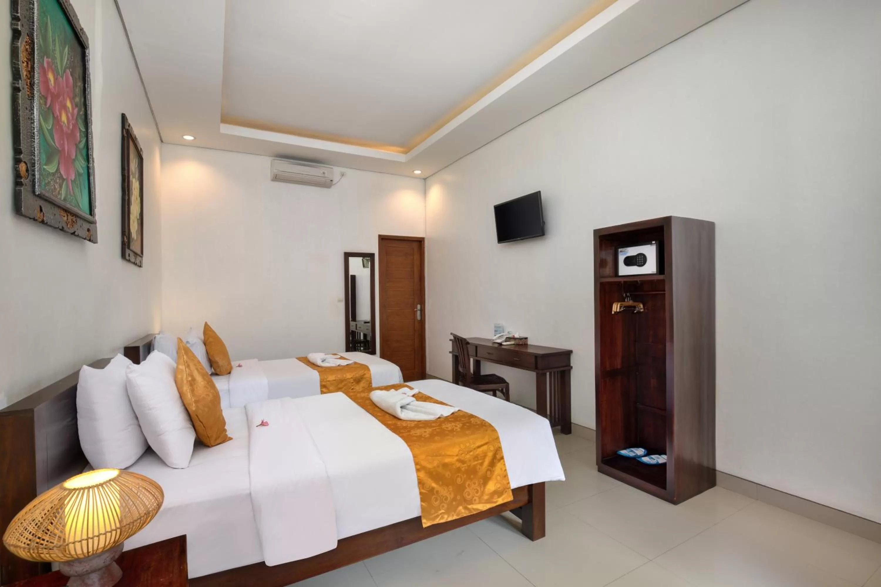 Bedroom, Bed in Hotel Arsa Santhi Nusa Penida