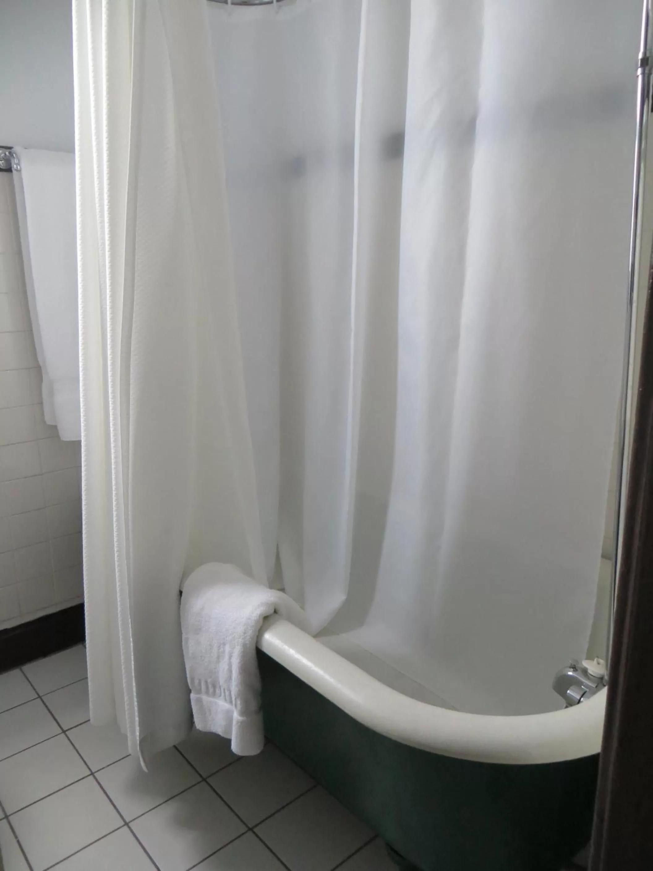 Shower, Bathroom in The Polo Inn Bridgeport U.S.A.