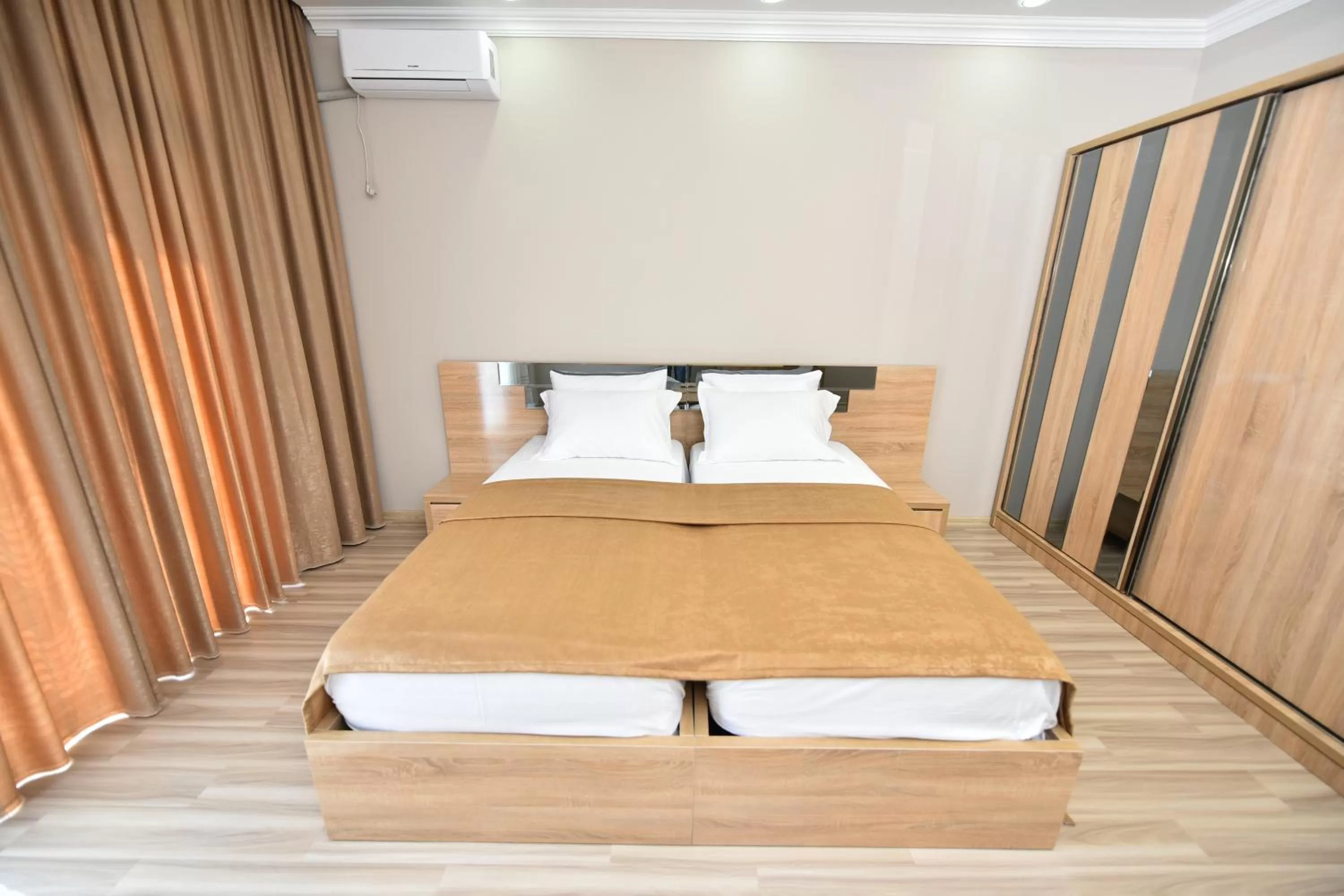 Bed in Hotel Skyline Batumi