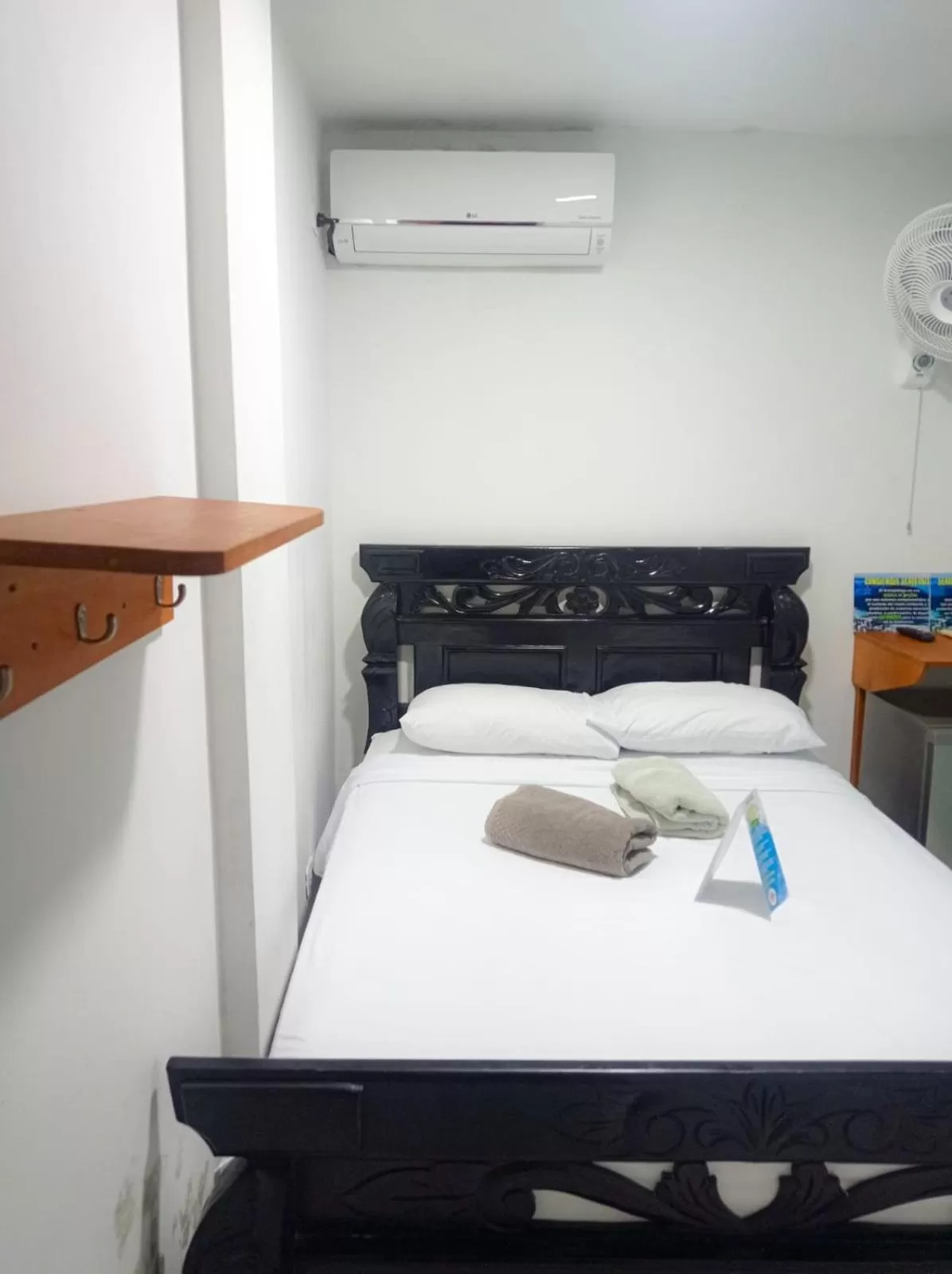 Bed in Posada Cultural Bahia Sonora