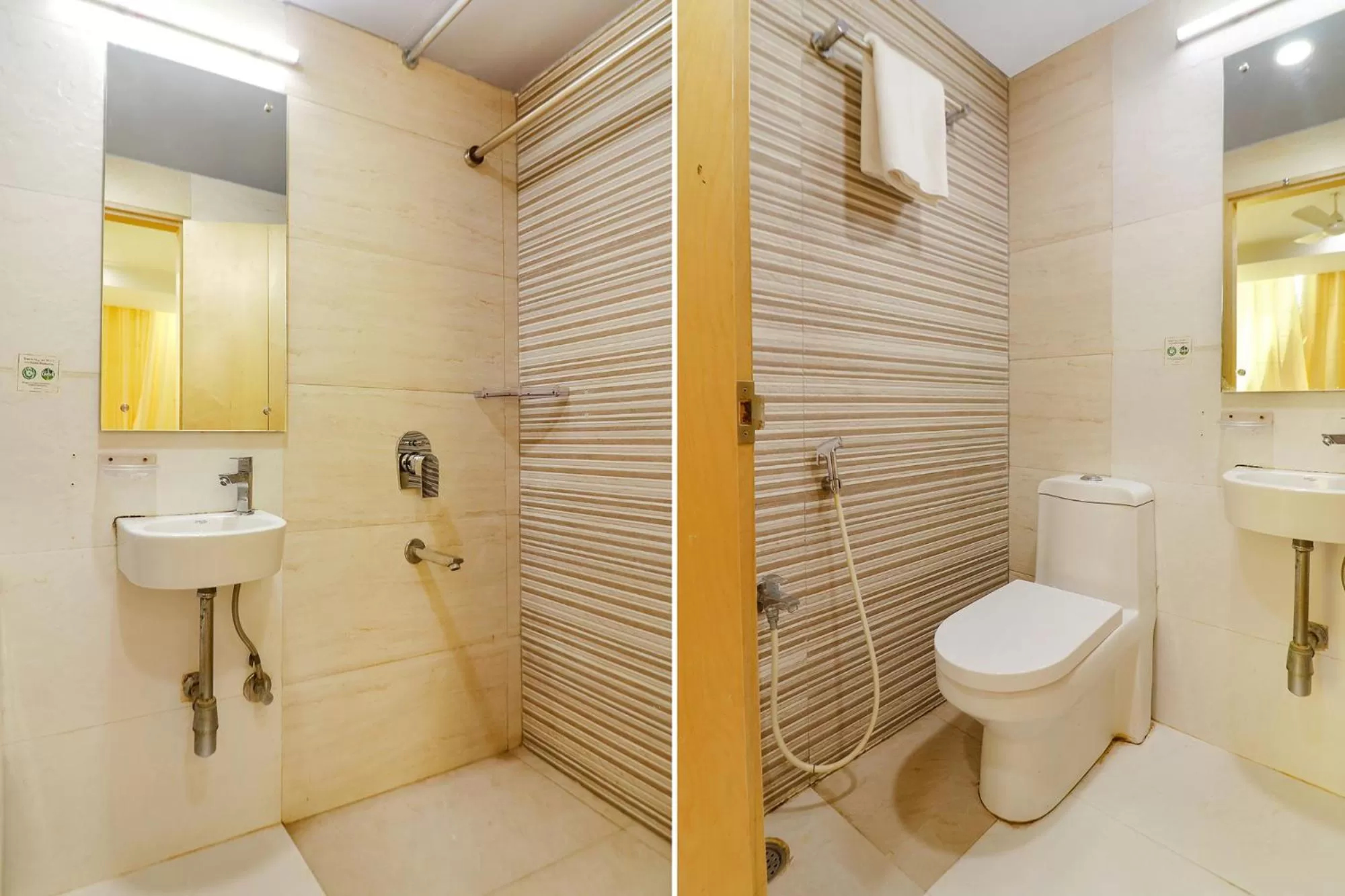 Toilet in FabHotel Aamantran & Banquet Halls - Nr RTC X Roads Metro Station