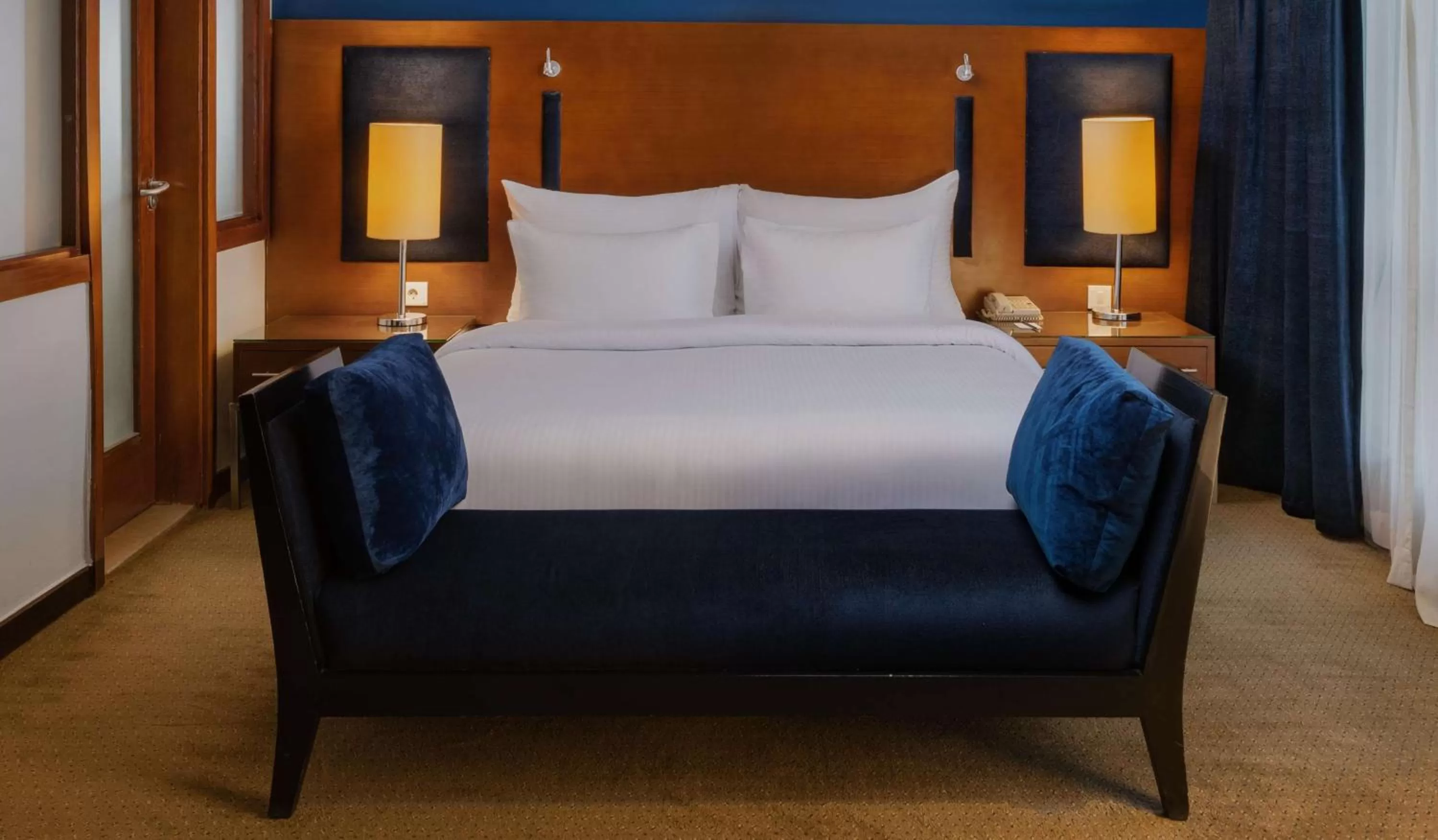 Photo of the whole room, Bed in Radisson Blu Hotel, Cairo Heliopolis