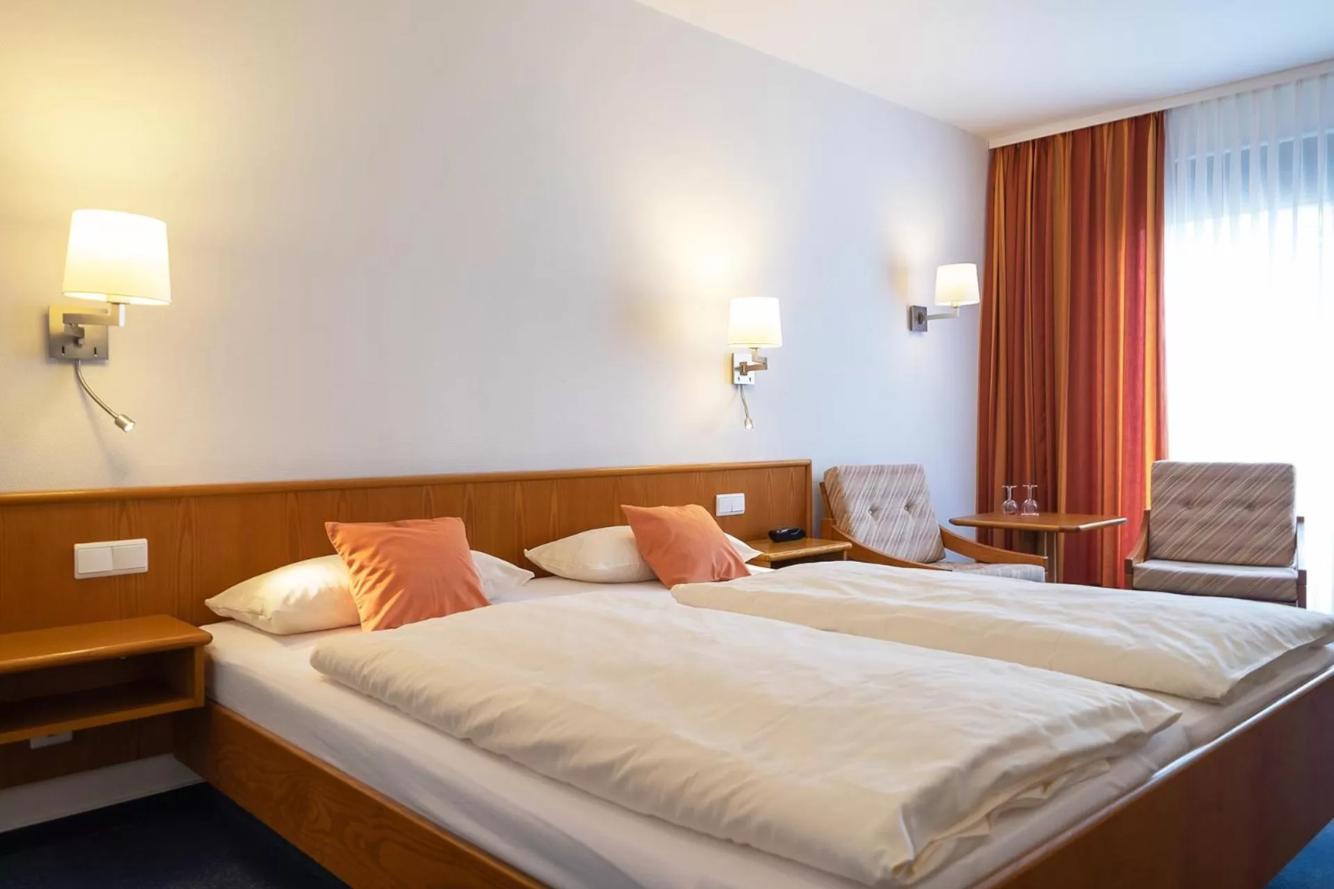 Photo of the whole room, Bed in Hotel Am Steinberg