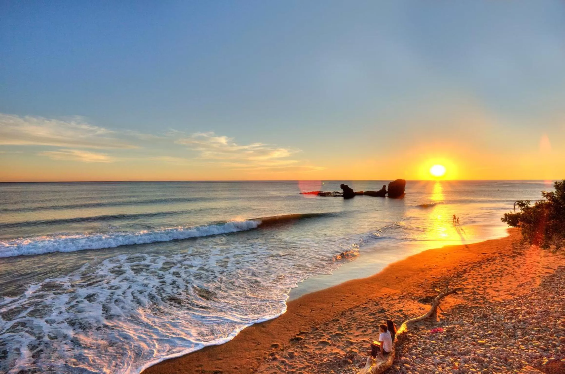 Beach in Boca Olas Resort Villas