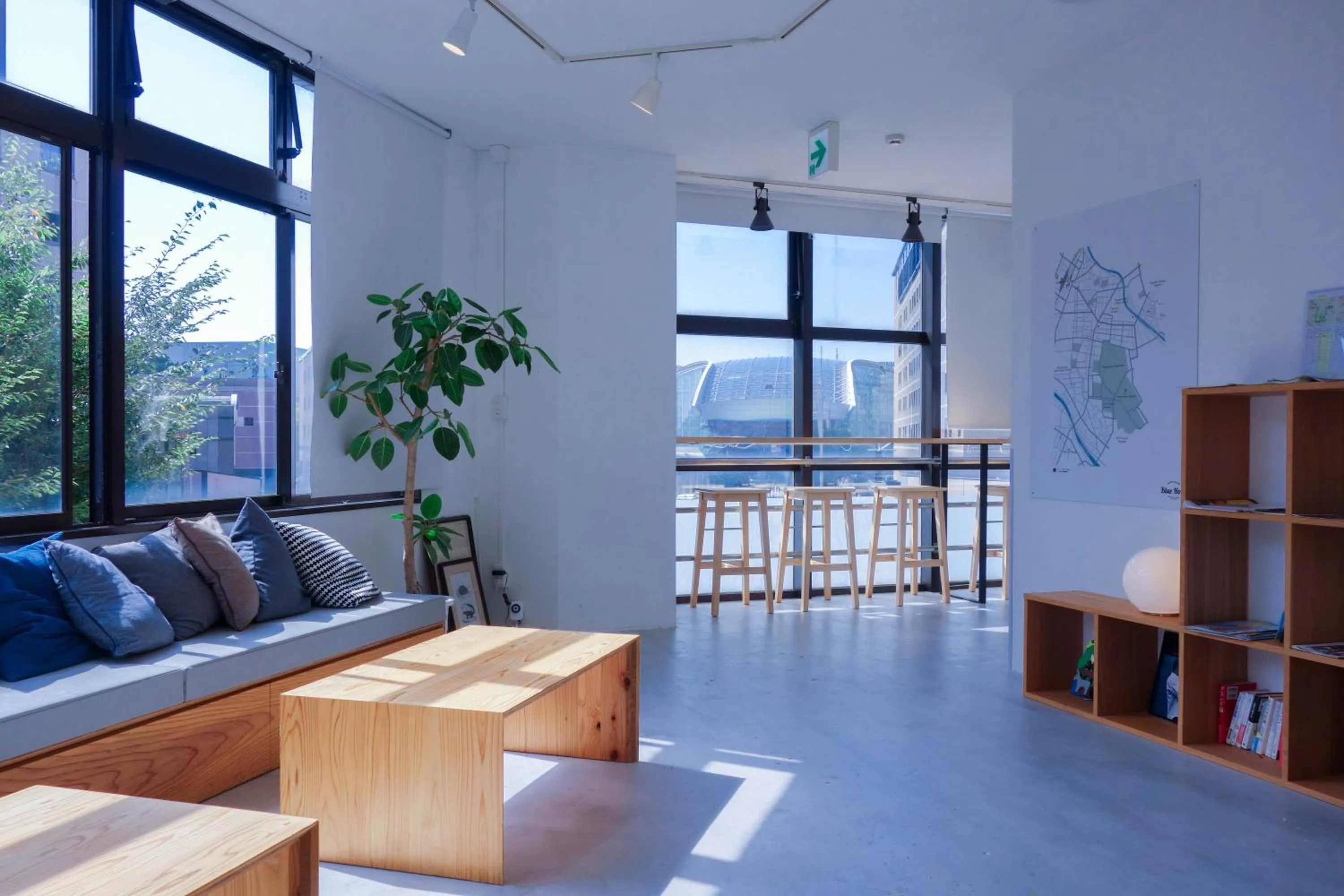 Lobby or reception in Blue Hour Kanazawa