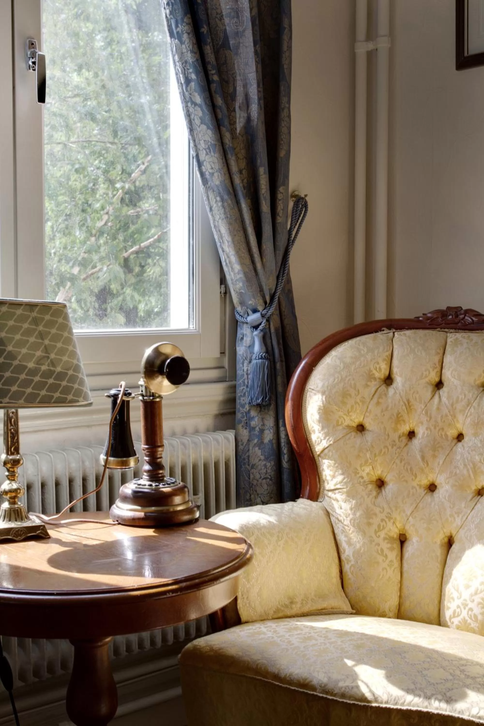 Decorative detail in Park Hotel Linköping Fawlty Towers