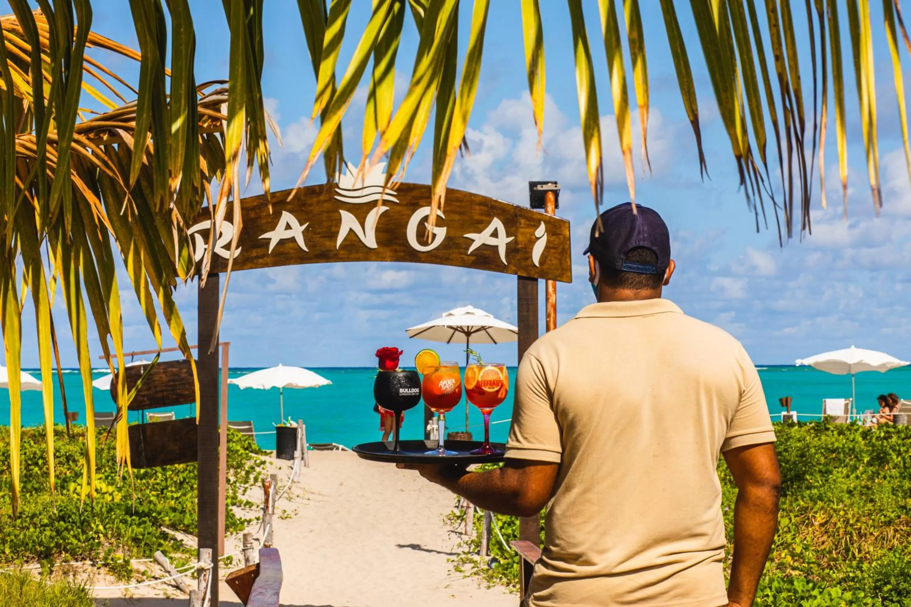 Beach in Pousada Rangai