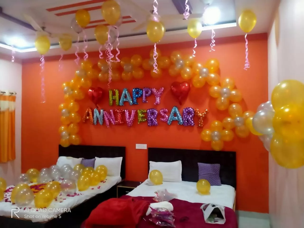 Bed in Hotel Nisarg Lodging And Restaurant