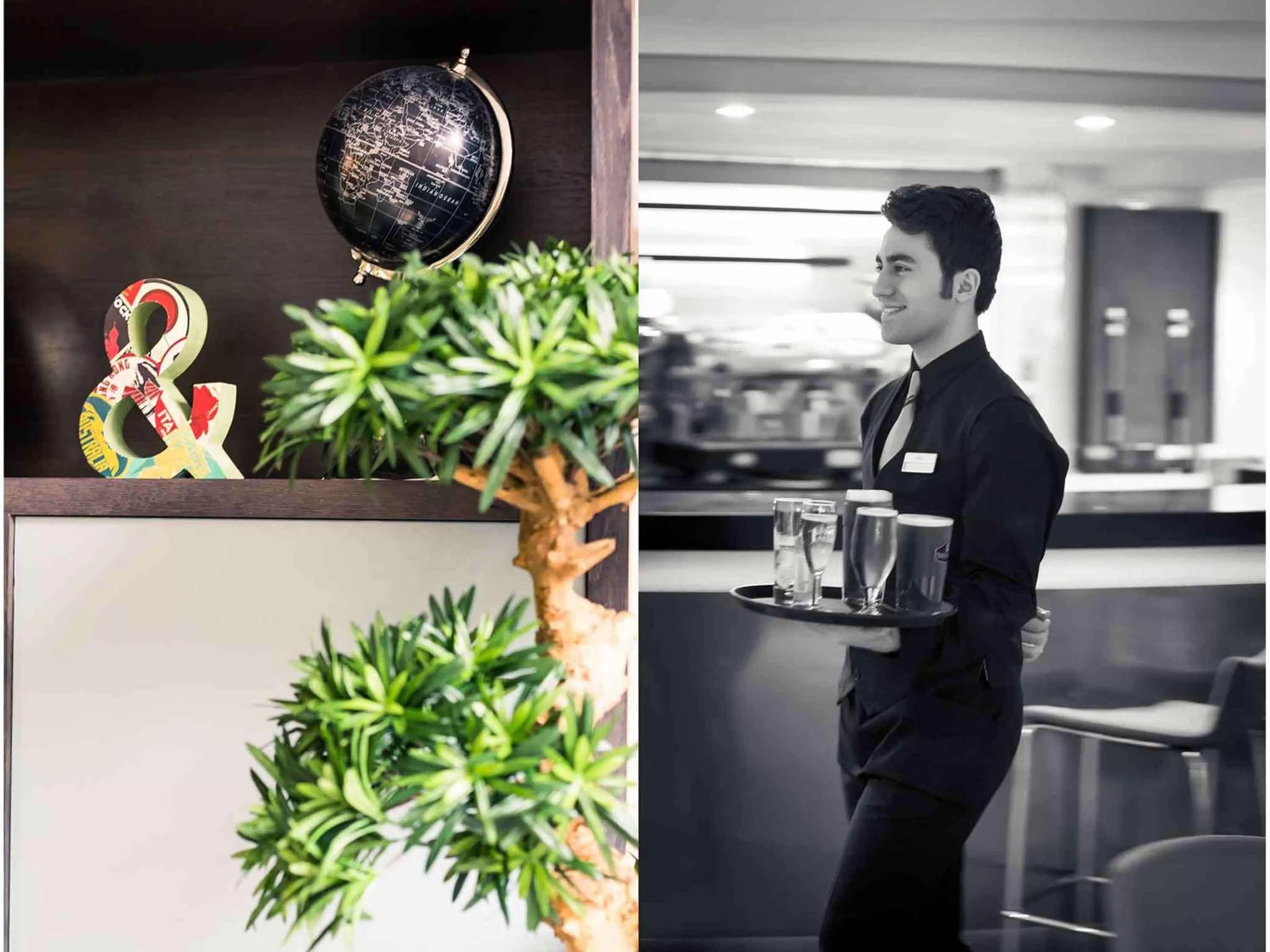 Lounge or bar in Mercure London Heathrow Airport