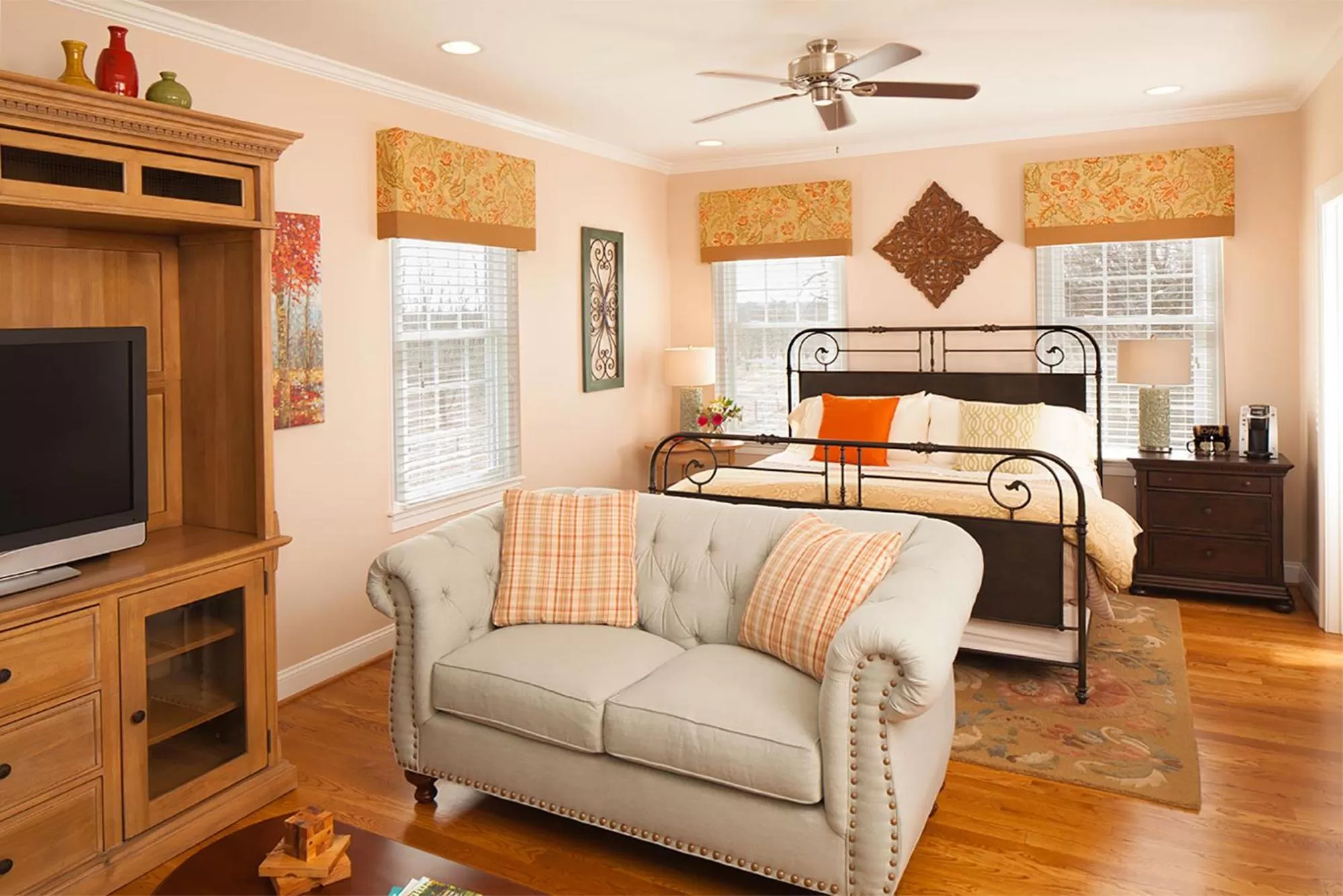 Bed in Hillbrook Inn & Spa