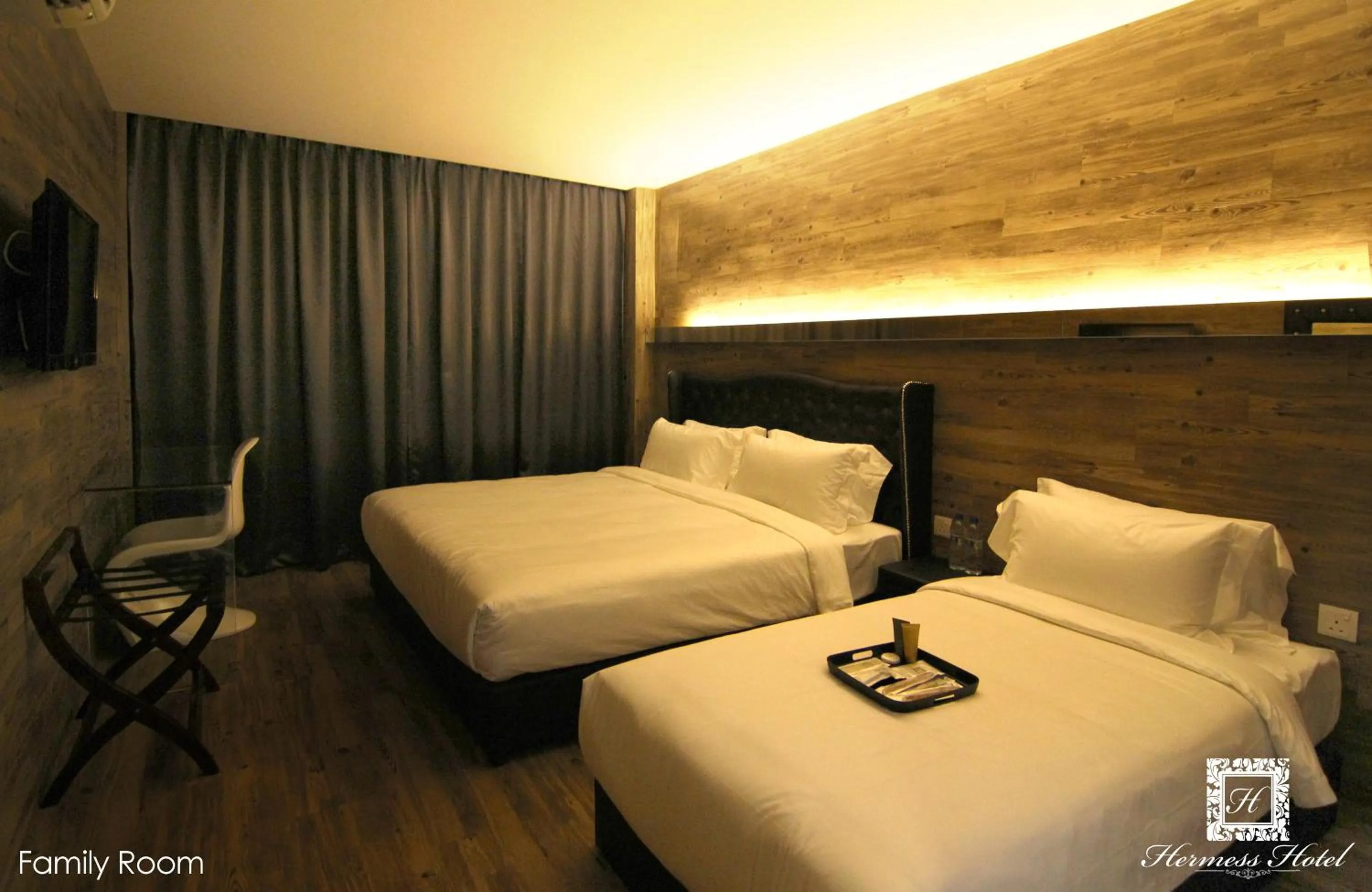 Photo of the whole room, Bed in Hermess Hotel Johor