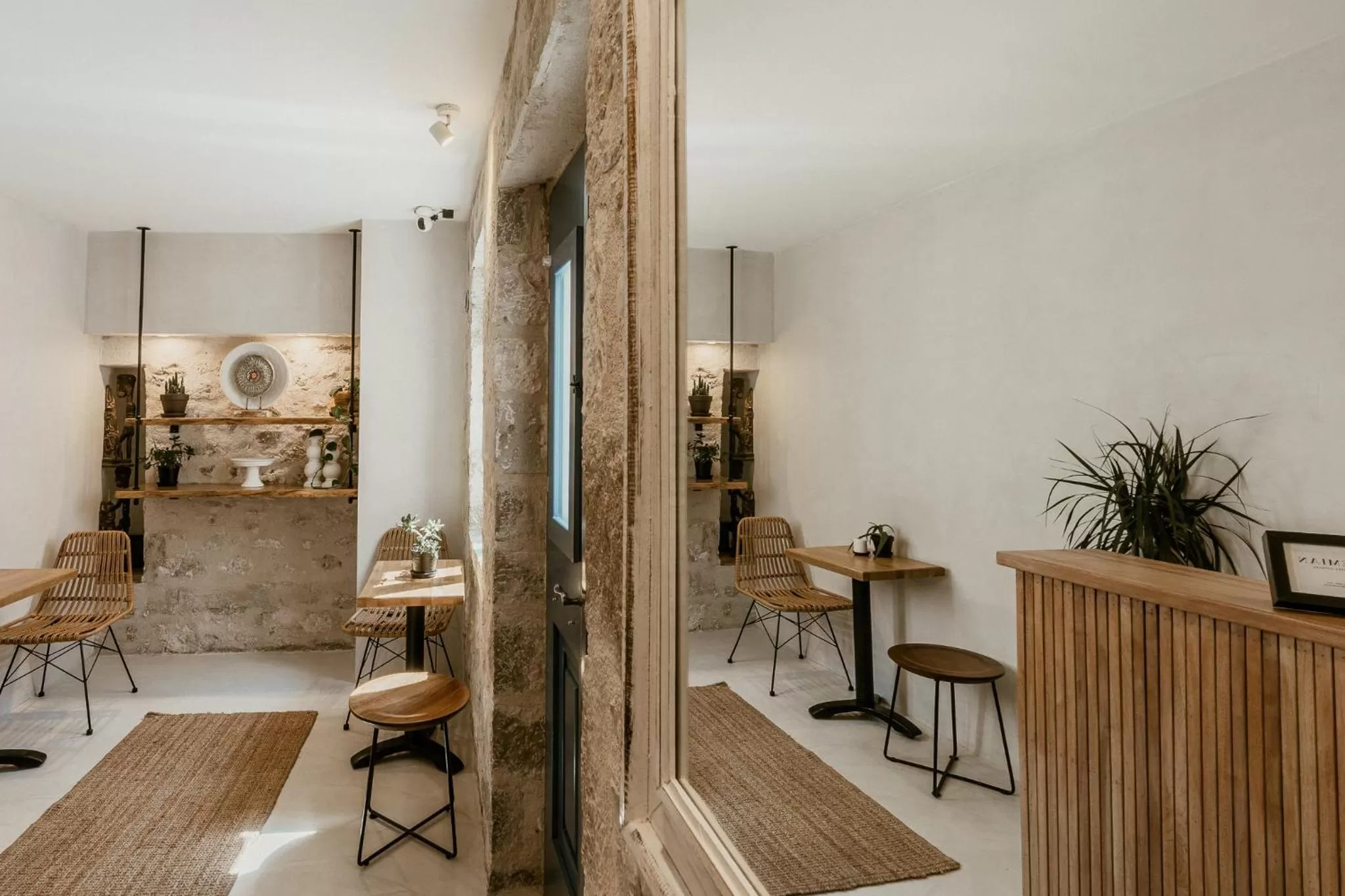 Lobby or reception in BOĒM Boutique Hotel Lefkada