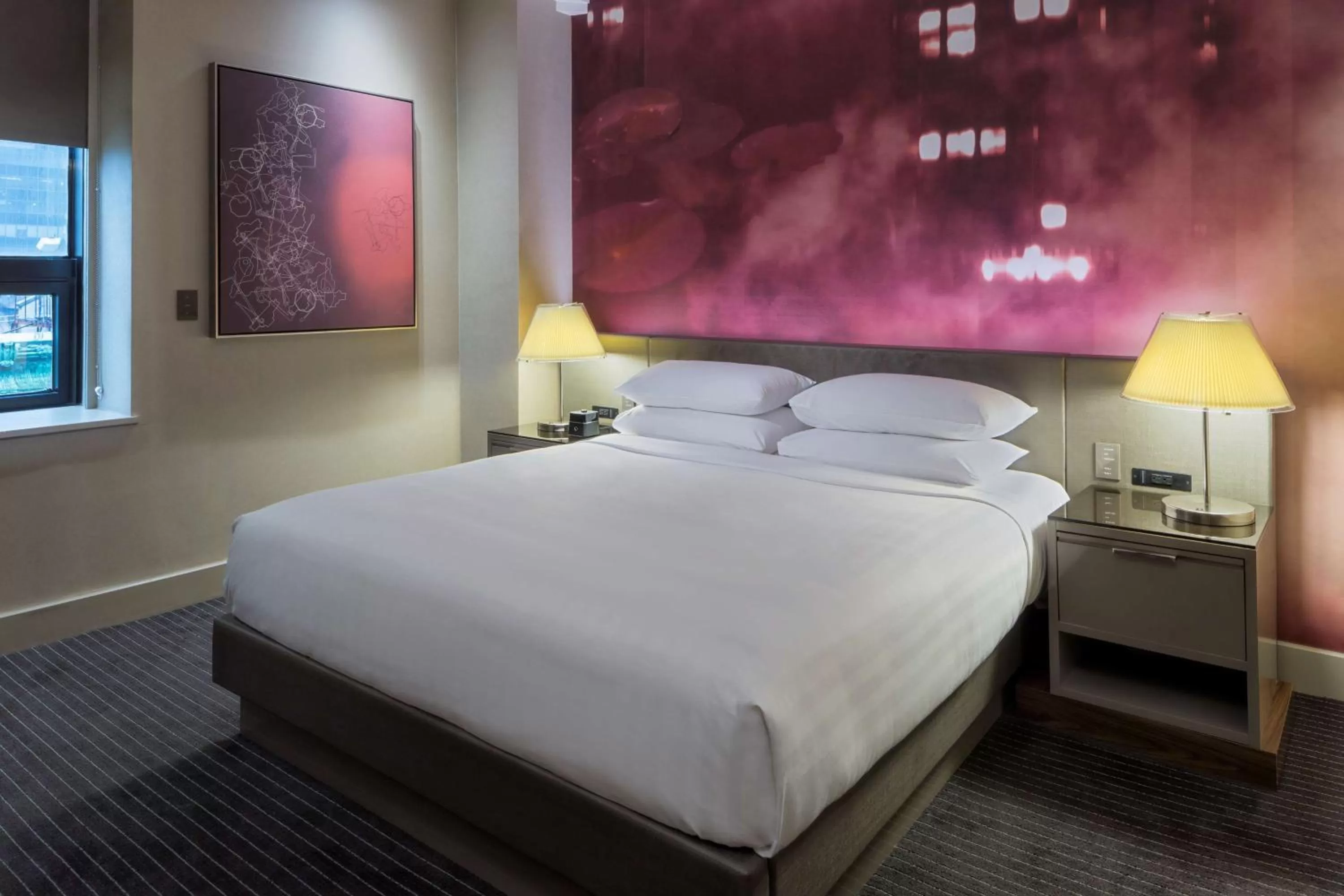 Photo of the whole room, Bed in Hyatt Grand Central New York