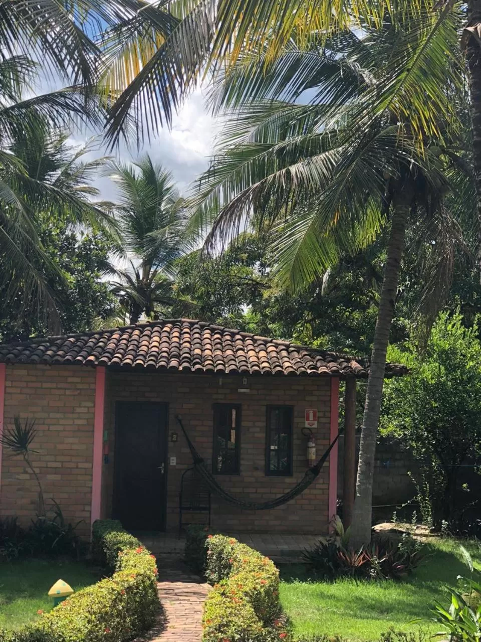 View (from property/room), Property Building in Pousada do Riacho