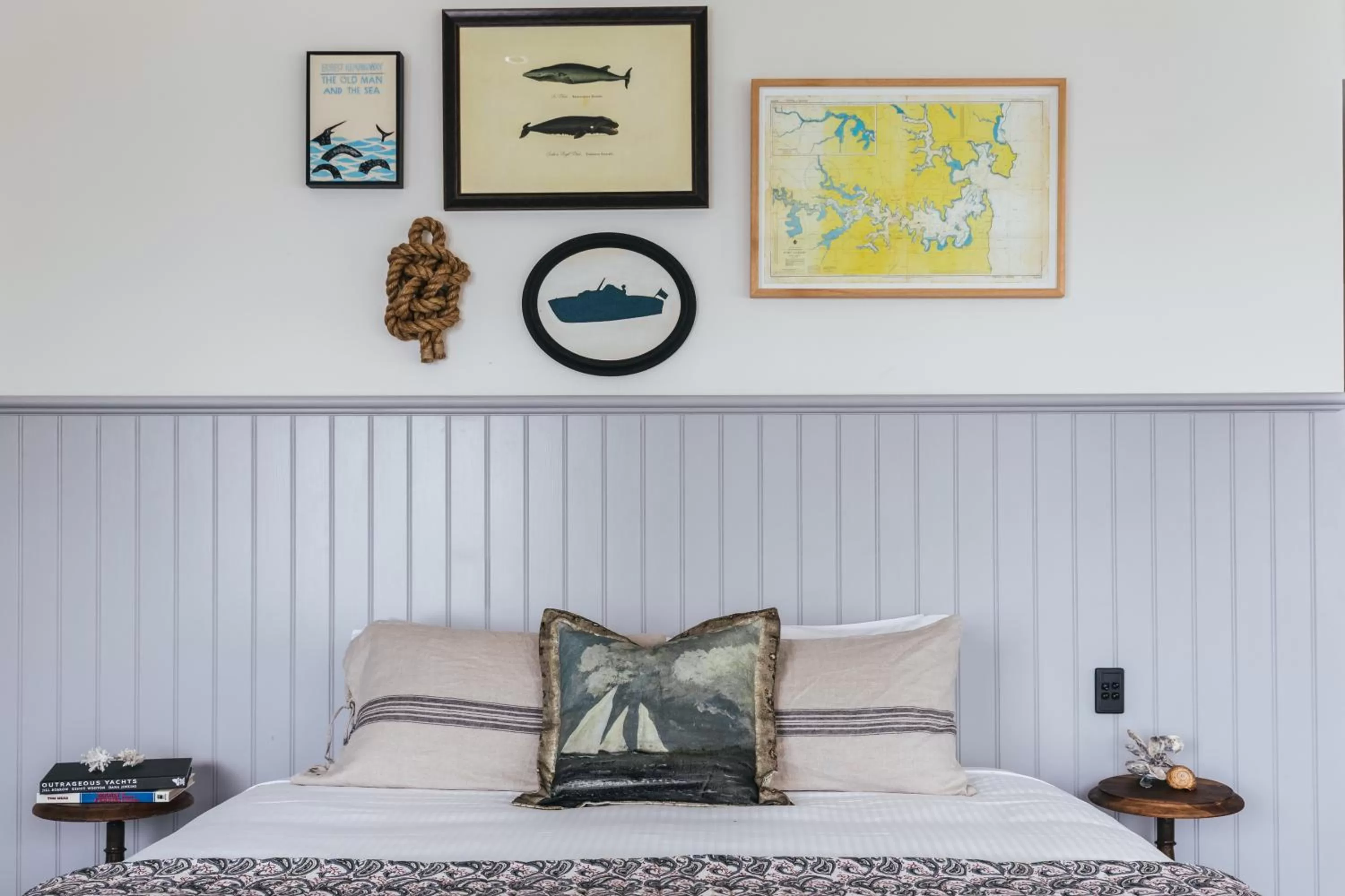 Bed in Watsons Bay Boutique Hotel