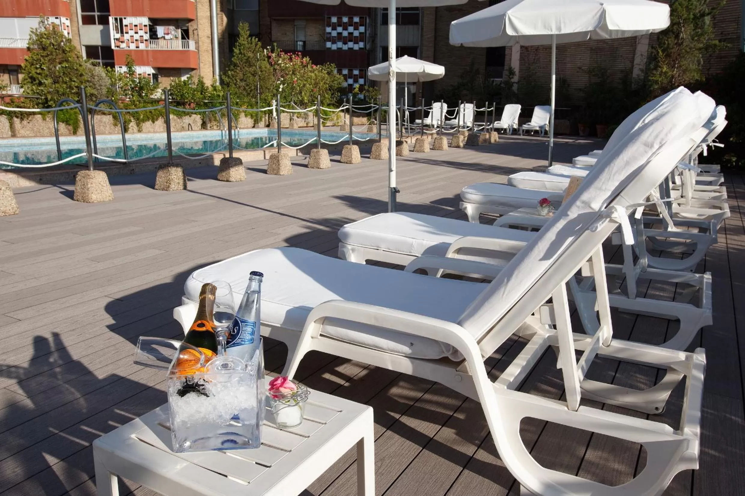 Balcony/Terrace in Hotel Palafox