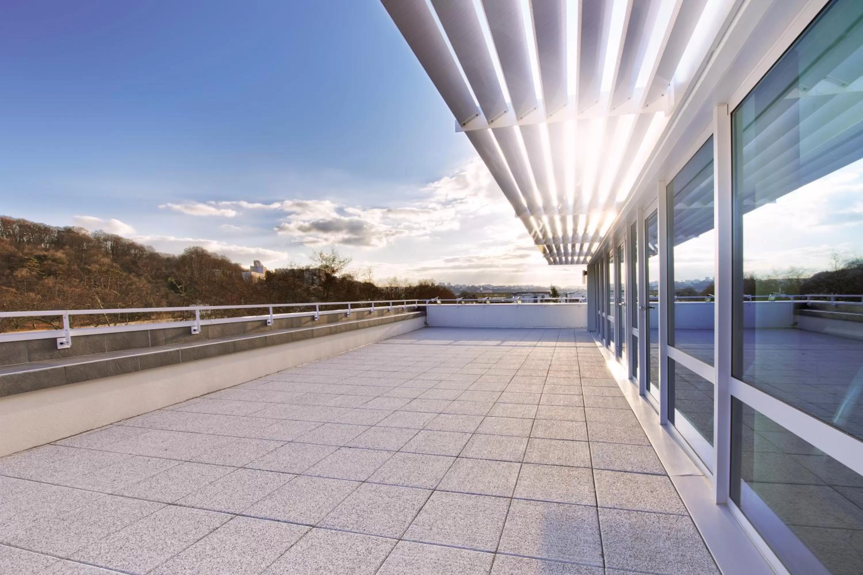 Balcony/Terrace in Spark by Hilton Lyon Ouest