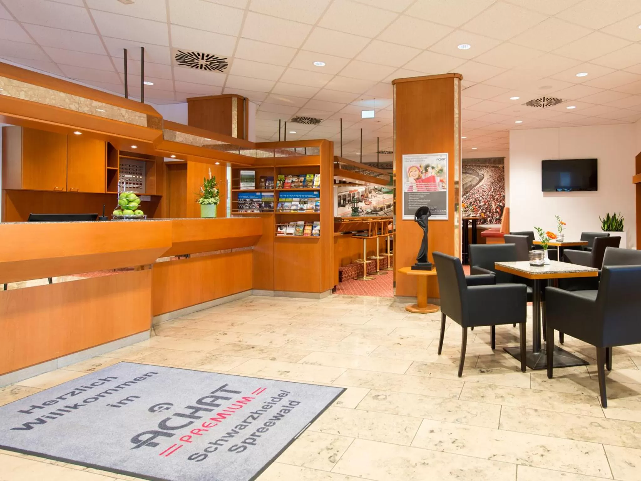Lobby or reception in ACHAT Hotel Schwarzheide Lausitz