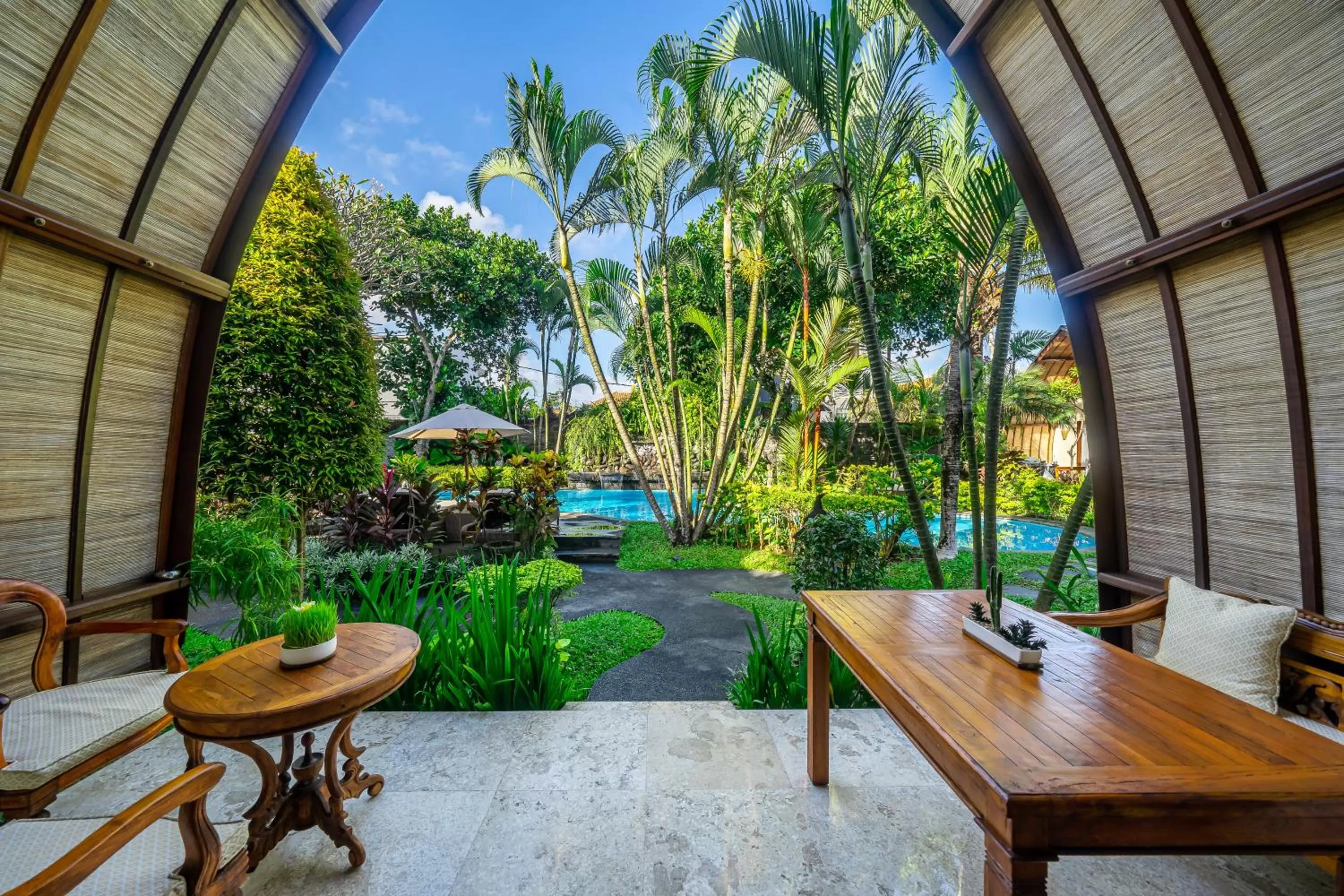 Balcony/Terrace in Klumpu Bali Resort