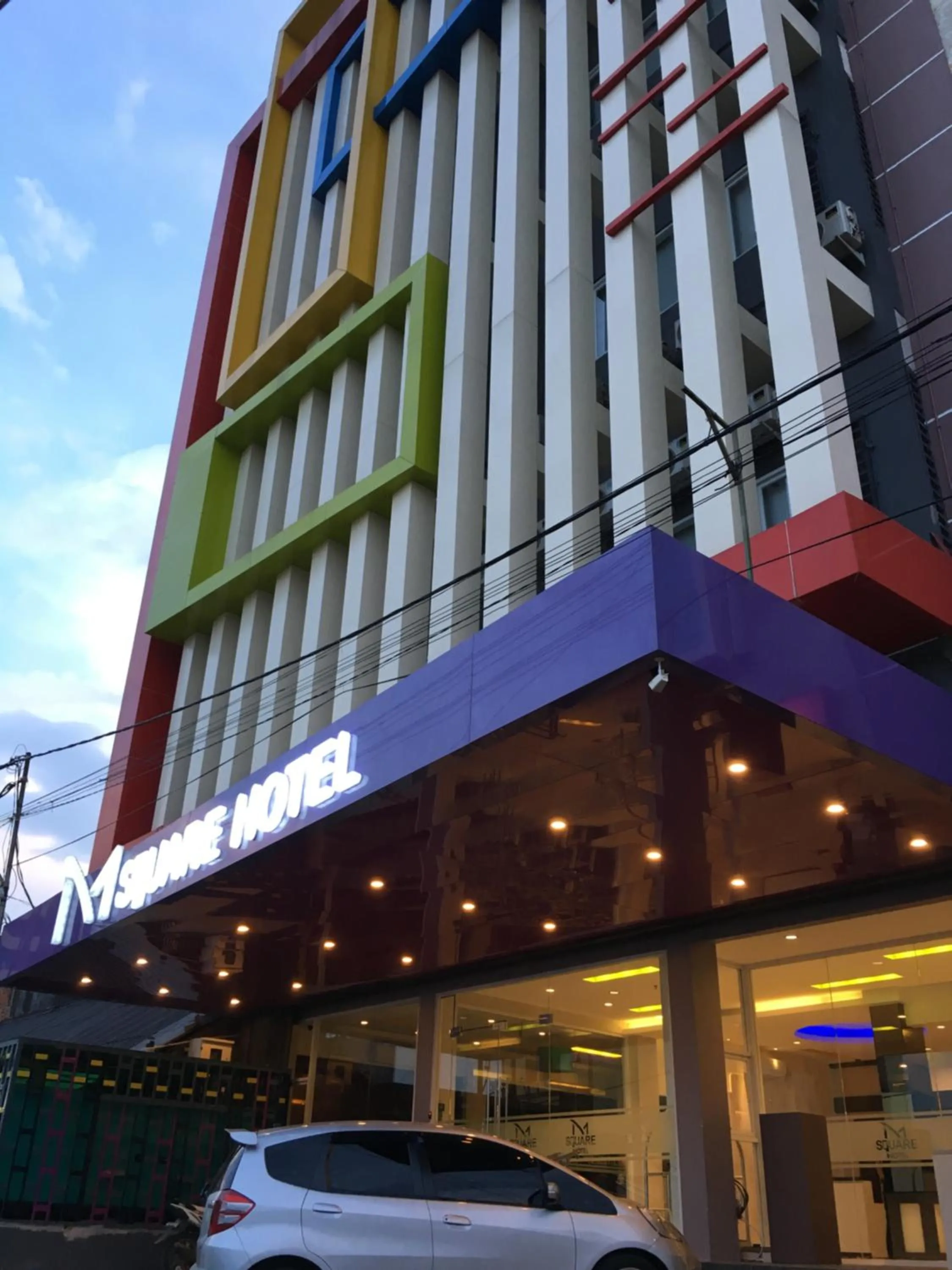 Facade/entrance in MSquare Palembang