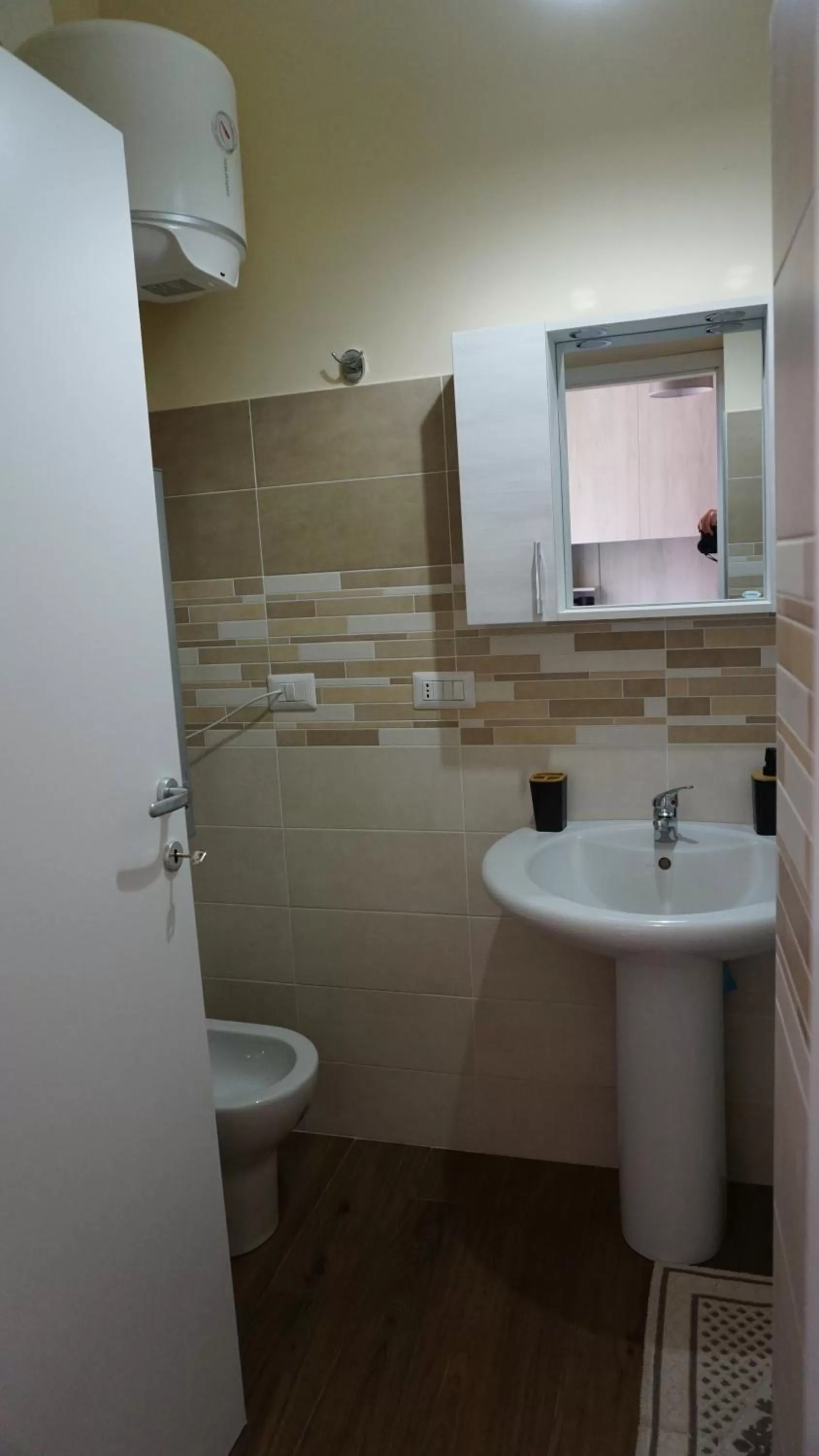 Toilet in La Fara B&B