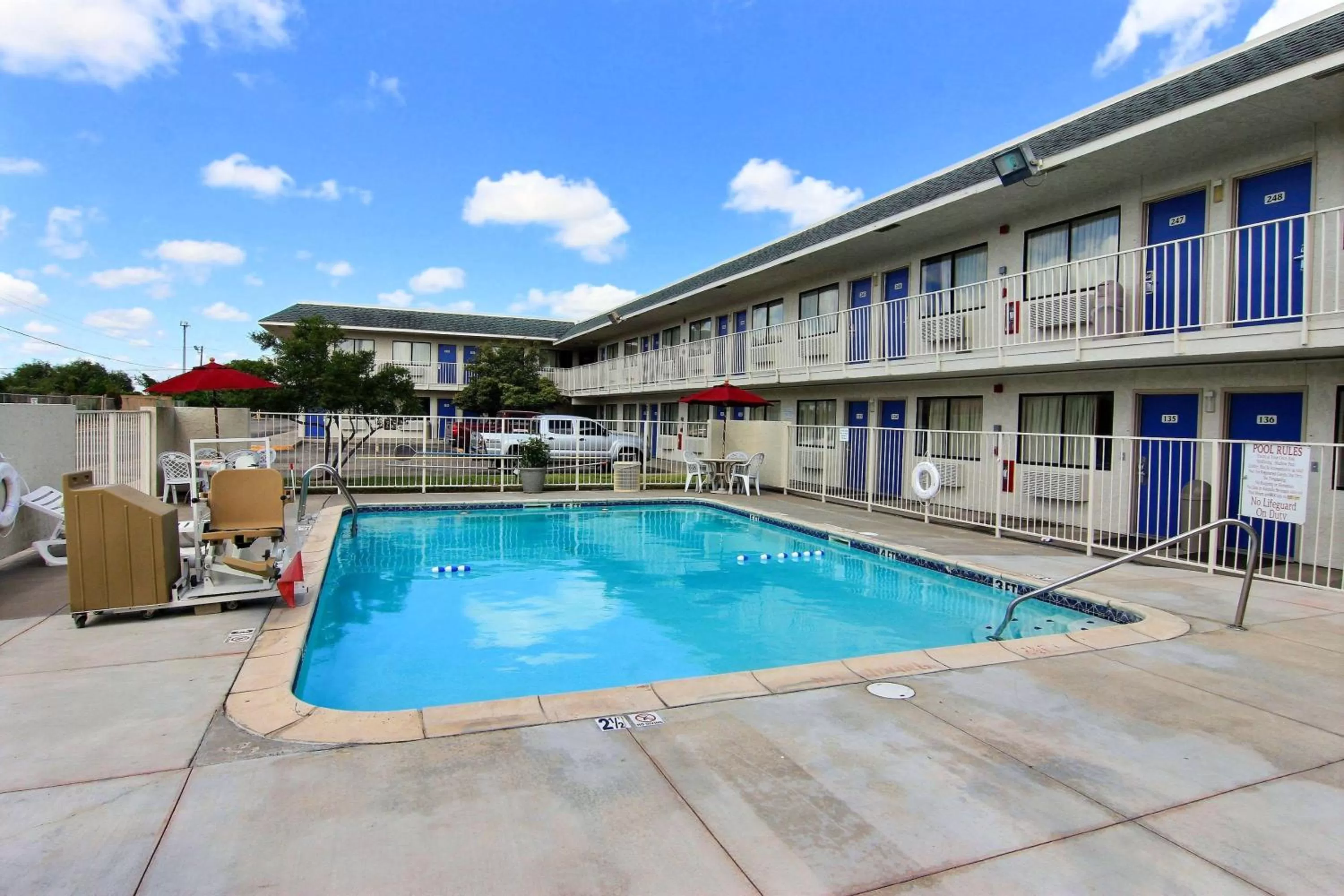 On site in Motel 6-Kingsville, TX