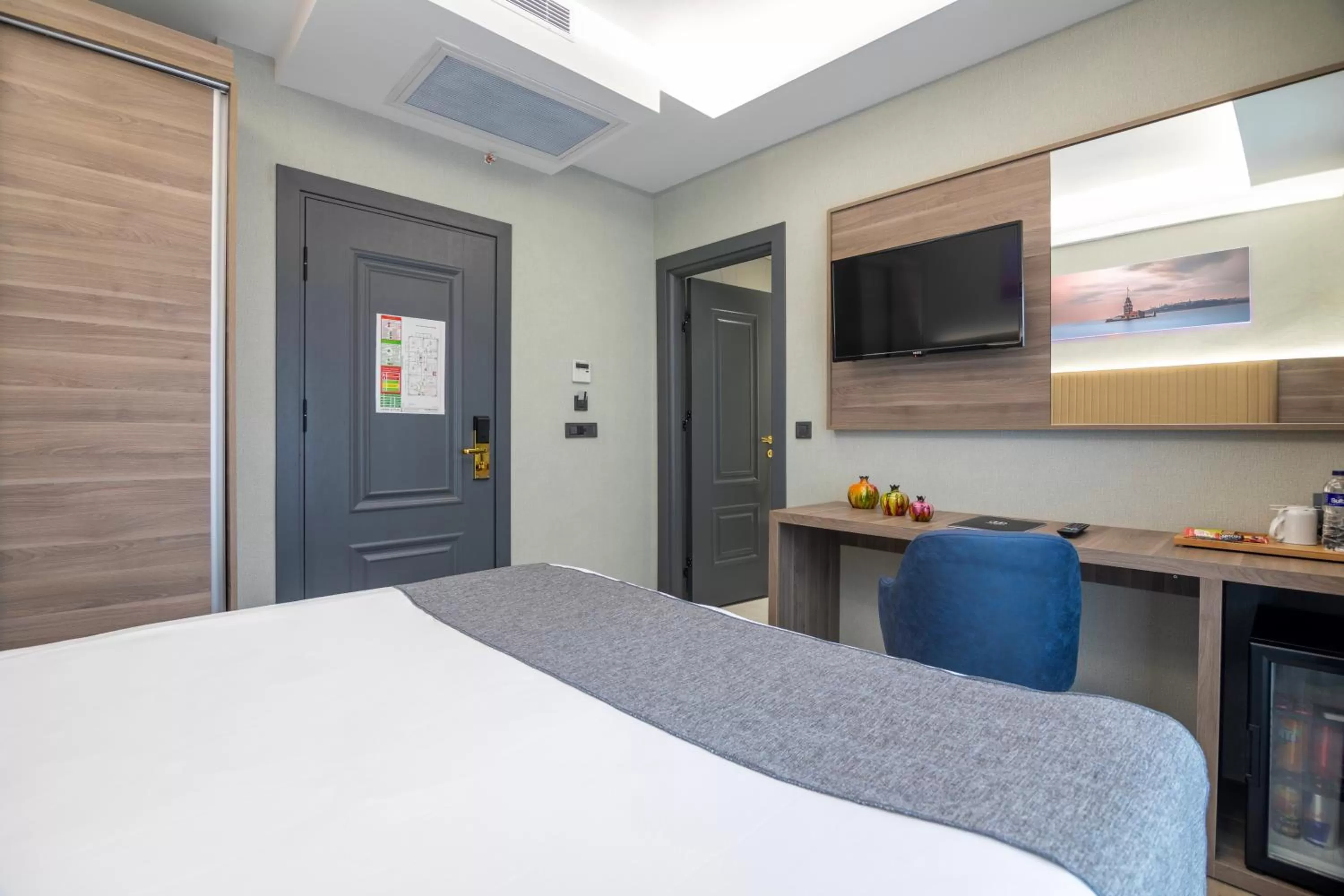 Bed in The Omiya Hotel