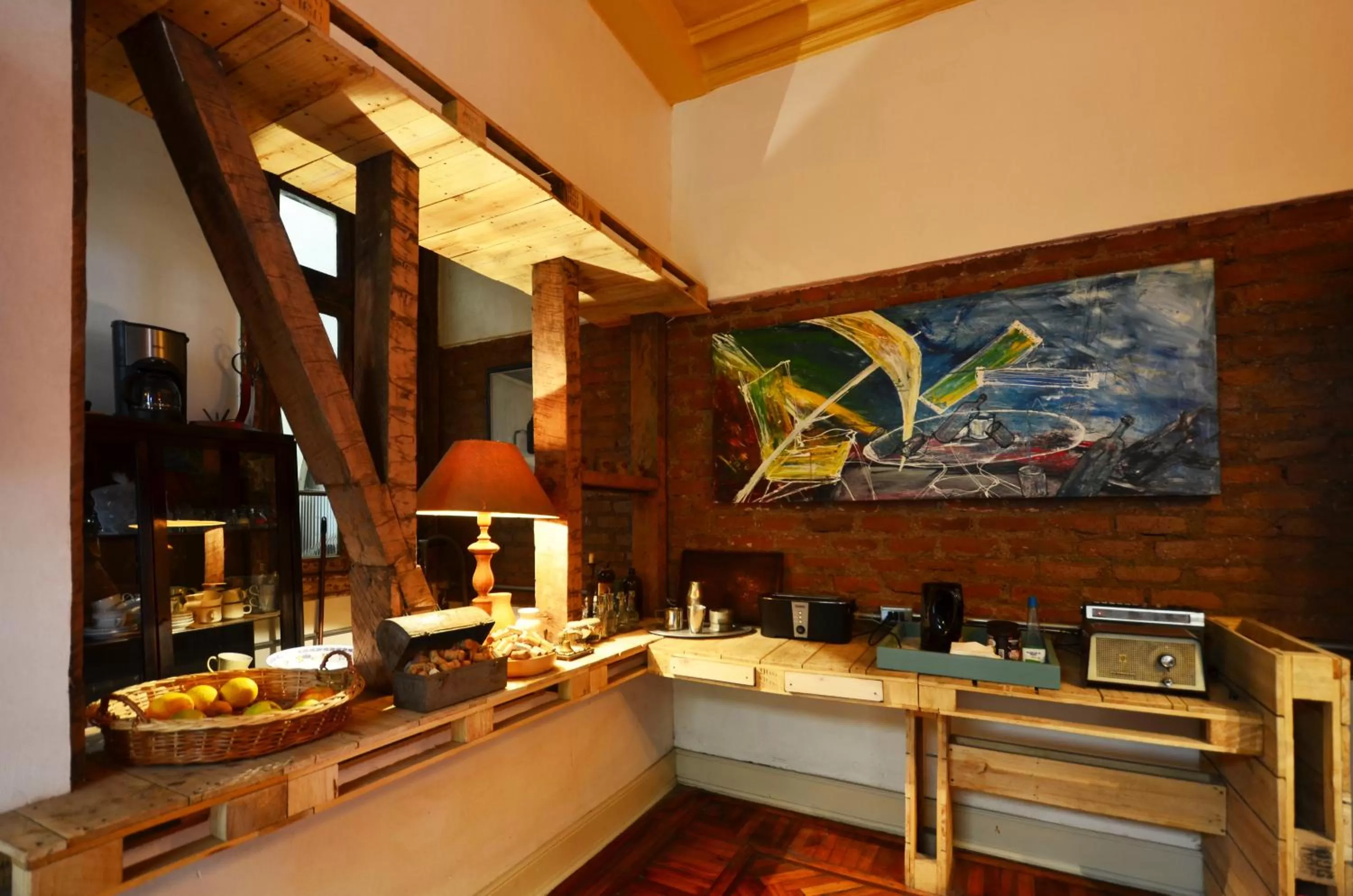 Seating area in CASA LUCRECIA